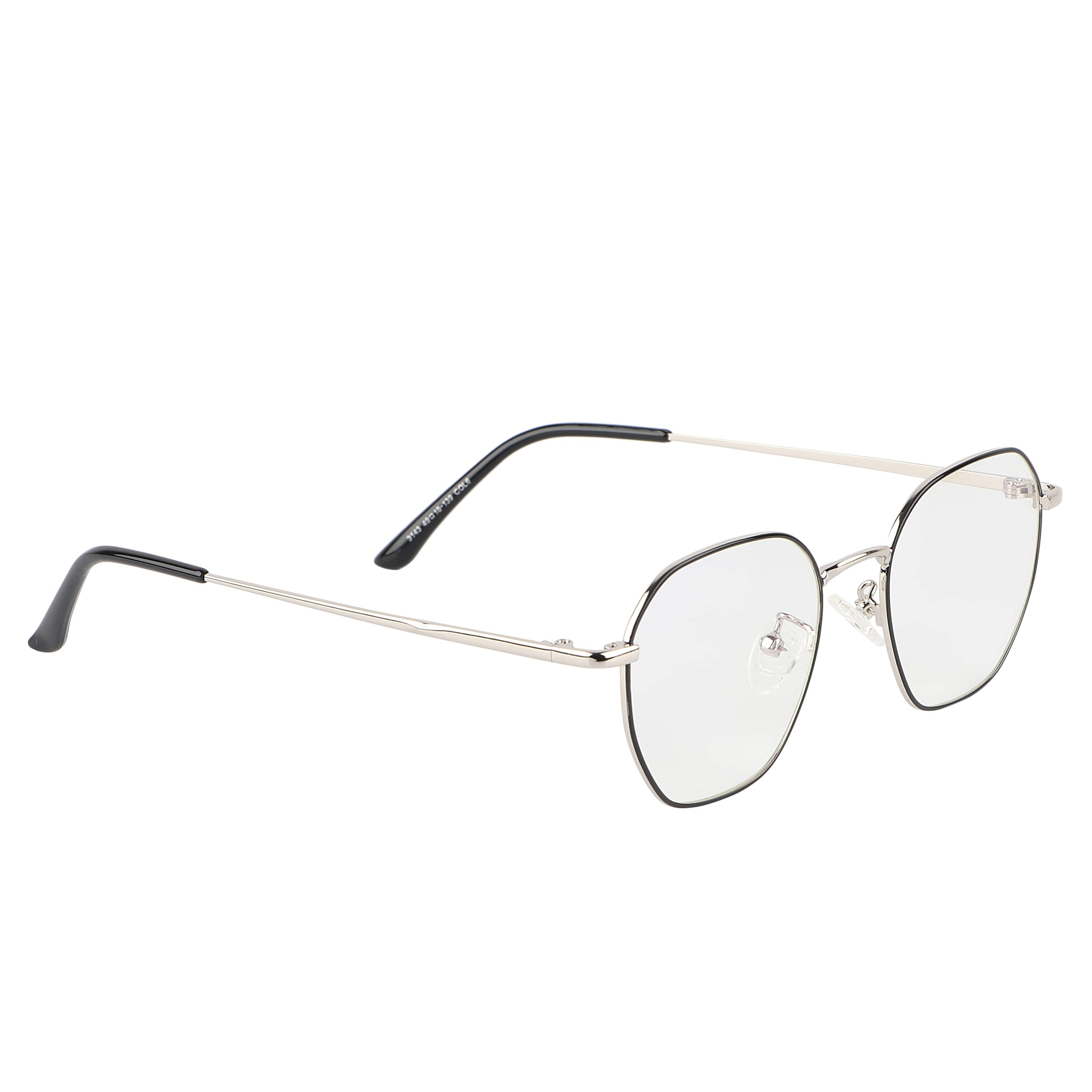     			Admire Silver Full Rim Round Computer Glasses ( Pack of 1 )