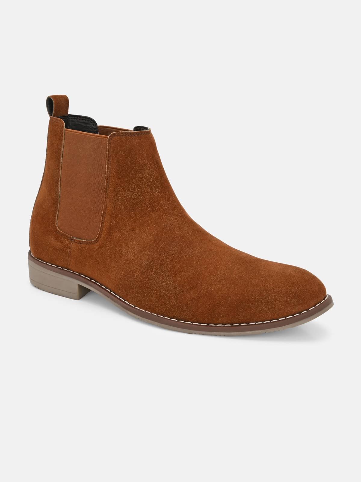     			Big Fox Beige Men's Chelsea Boots