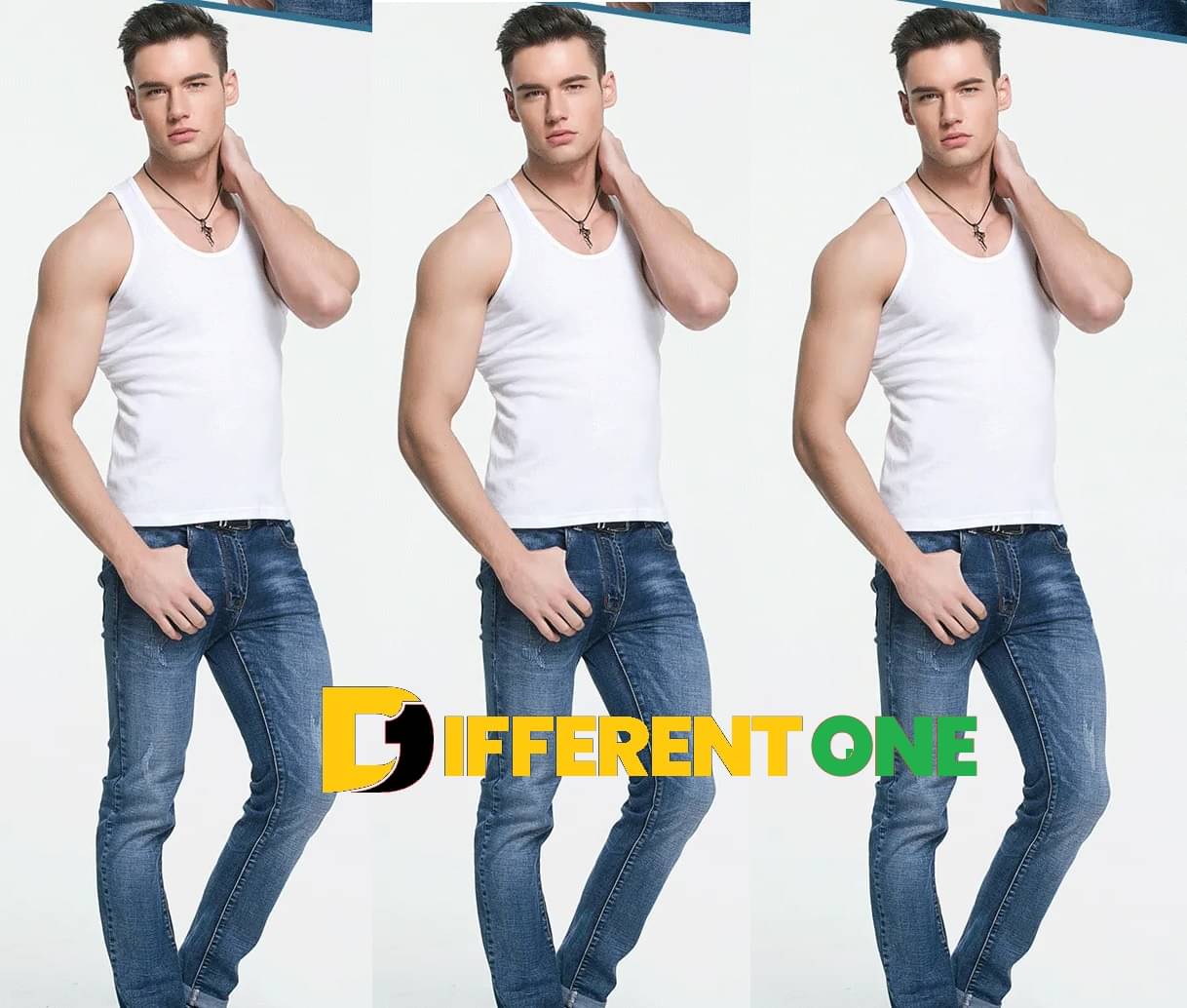 D1 DIFFERENT ONE Pack of 3 Cotton Basic Vest For Men ( White ) D1 DIFFERENT ONE Pack of 3 Cotton Basic Vest For Men ( White )