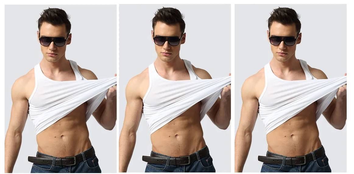 D1 DIFFERENT ONE Pack of 3 Cotton Basic Vest For Men ( White ) D1 DIFFERENT ONE Pack of 3 Cotton Basic Vest For Men ( White )