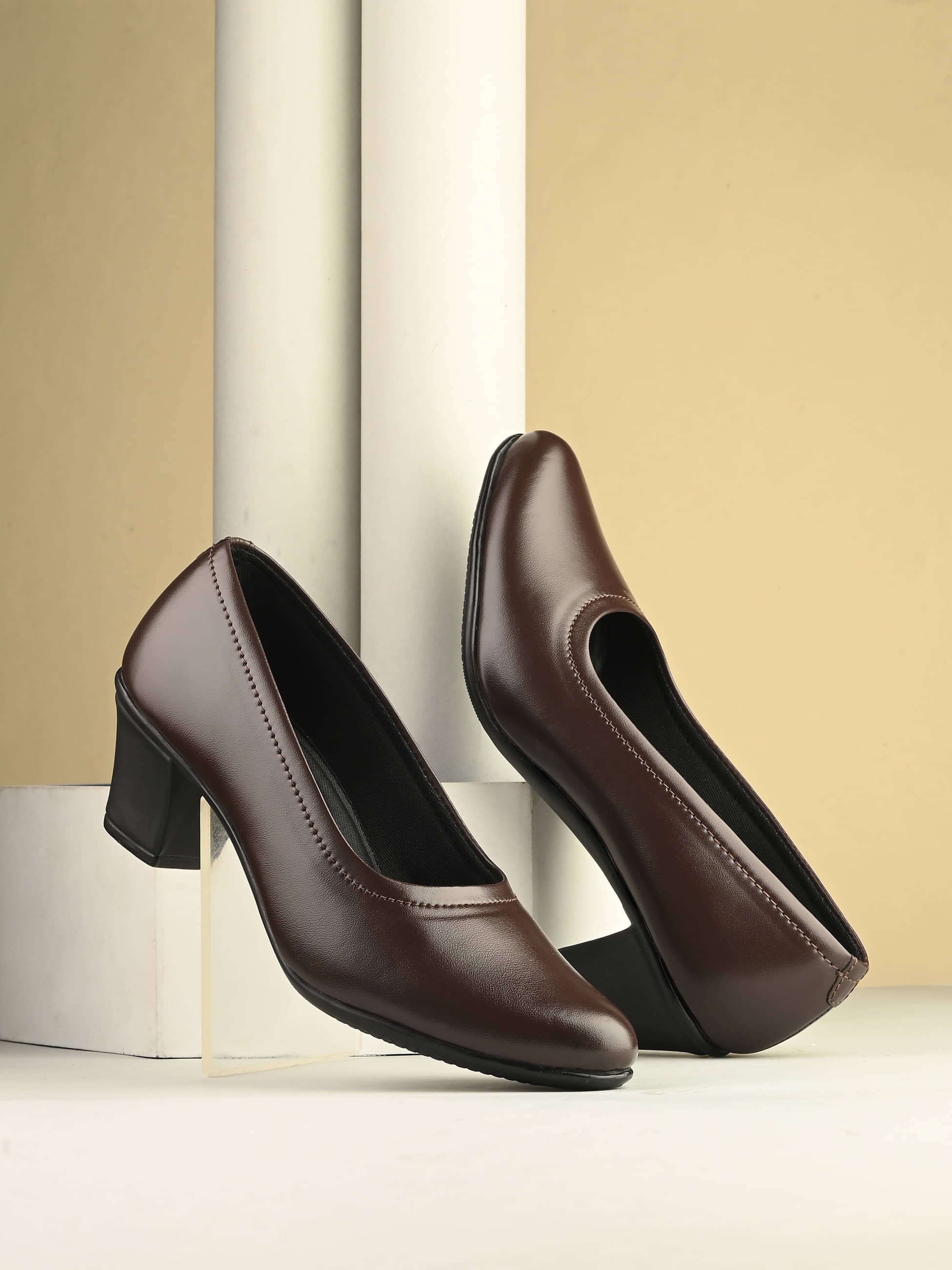 Footloose Brown Women's Casual Ballerinas - Casual Shoes | Buy online on ZillyBuy