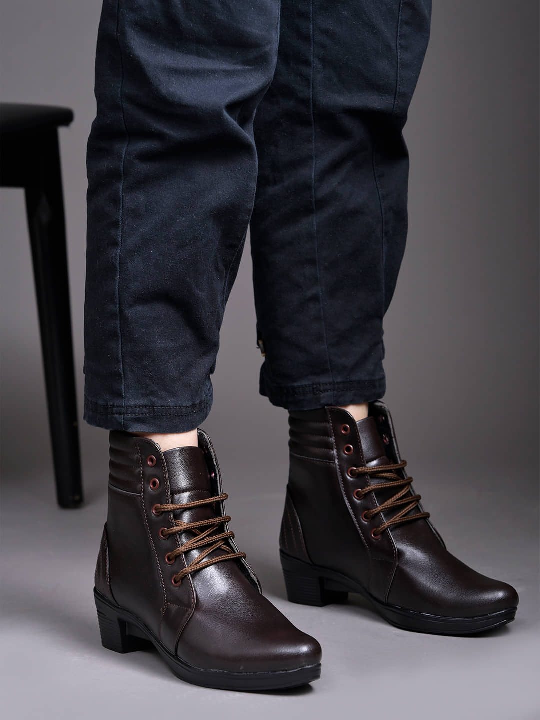 Stylestry Brown Women's Ankle Length Boots