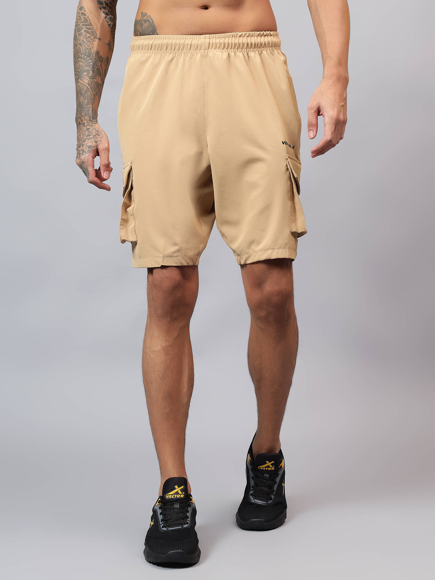 Vector X Camel Polyester Men's Cargos ( Pack of 1 ) Vector X Camel Polyester Men's Cargos ( Pack of 1 )