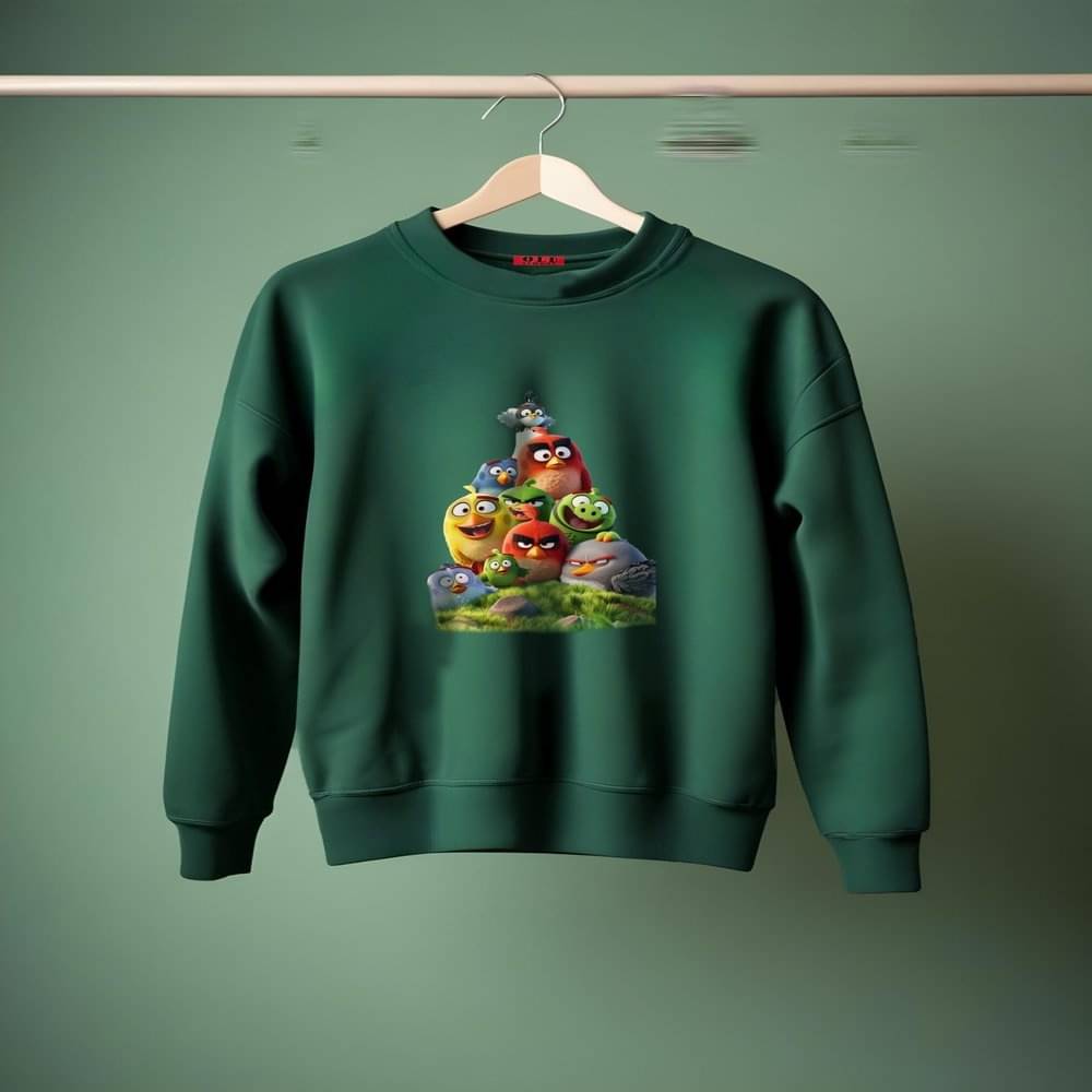     			AADESH Pack of 1 Boys Fleece Sweatshirt ( Green )