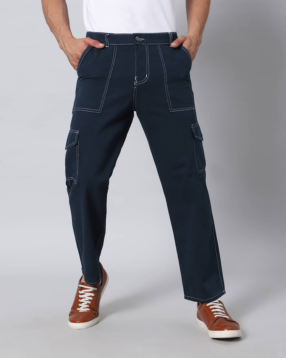     			ARBIA FUNKI Straight Washed Men's Jeans - Blue ( Pack of 1 )