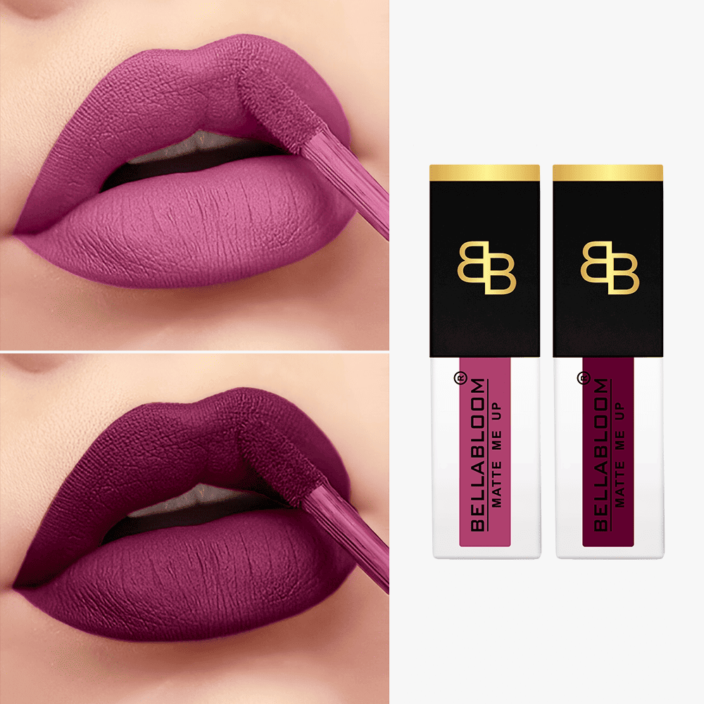     			BELLABLOOM Purple Matte Lipstick 10