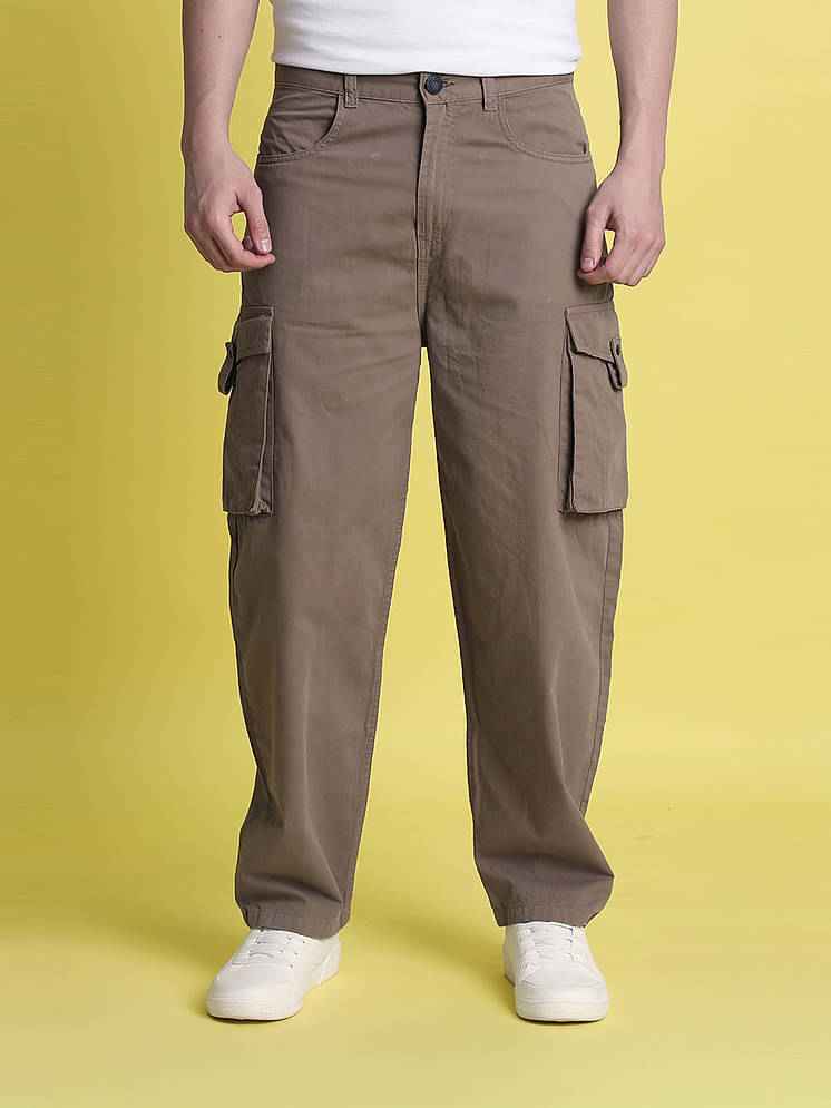 Bene Kleed Mens Loose Fit Cargo Pants Bene Kleed Men Loose Fit Cargos  Trousers