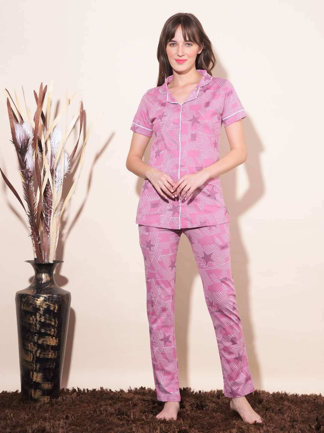 Dollar Missy Orange Cotton Blend Women's Nightwear Nightsuit Sets ( Pack of 1 ) Dollar Missy Orange Cotton Blend Women's Nightwear Nightsuit Sets ( Pack of 1 )