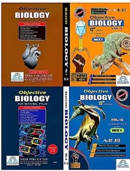     			Dr. Ali Objective Biology For NEET 2023-2024 (12th Edition) (Set Of 2) Perfect Paperback – 4 February 2024