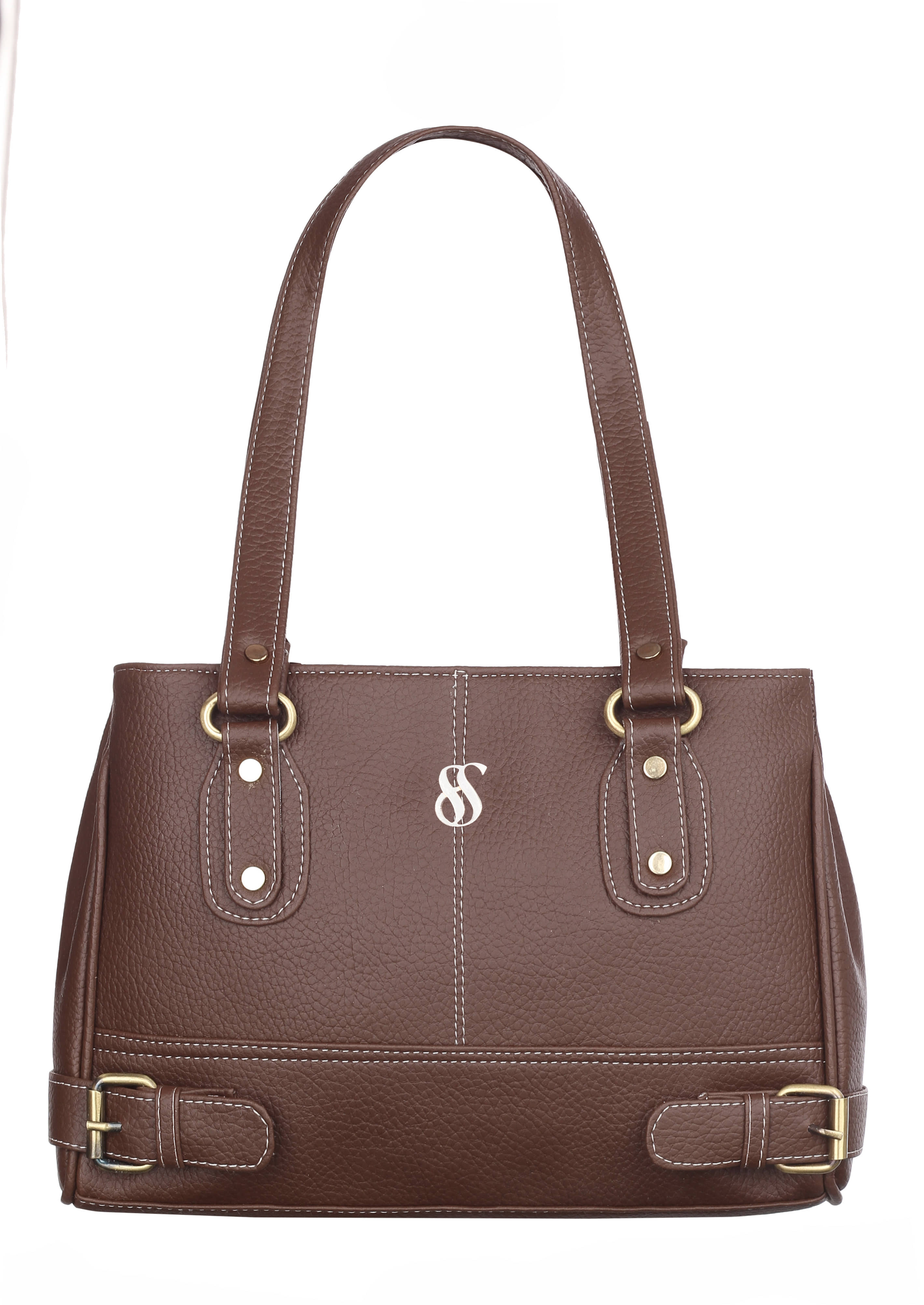 Fostelo Shoulder Bag PU Set of 1 ( Brown ) - Handbags | Buy online on ZillyBuy