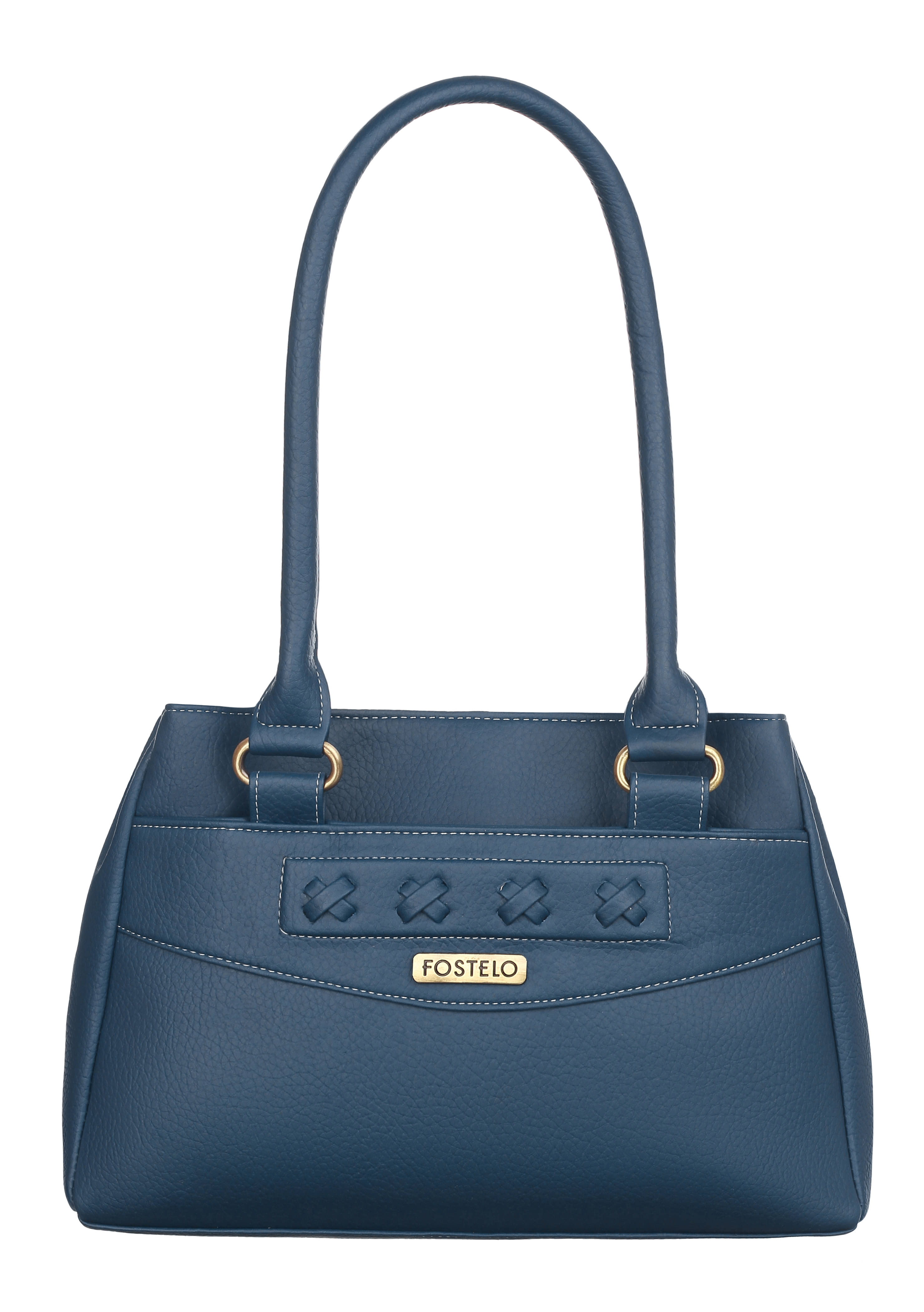     			Fostelo Shoulder Bag PU Set of 1 ( Blue )