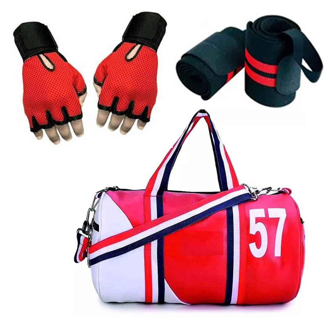     			GROUPERS P.U. Multi Color 25 Ltrs Gym Bag