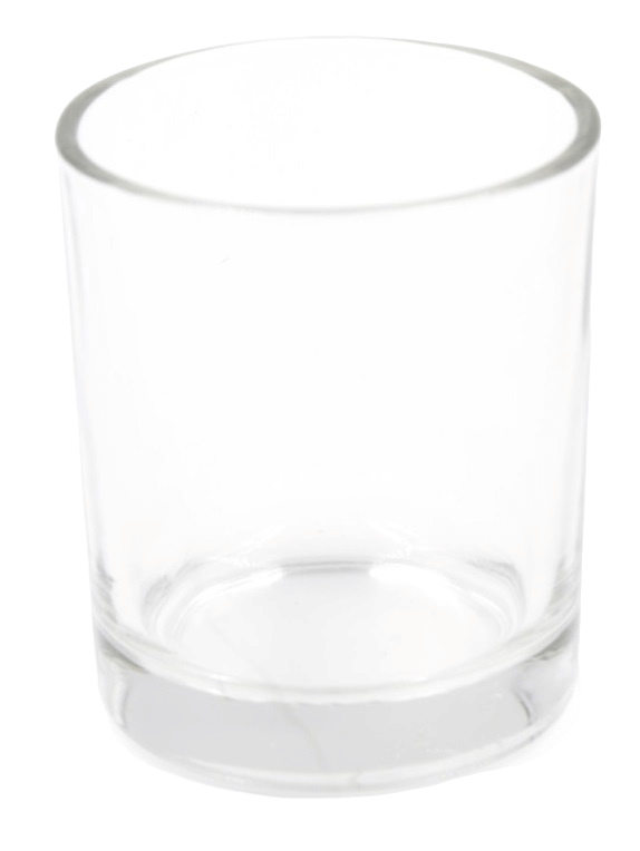 Green plant indoor Set of 1 PCS Glass Plain Shot Glasses 40 ml ( Pack of 1 ) Transparent