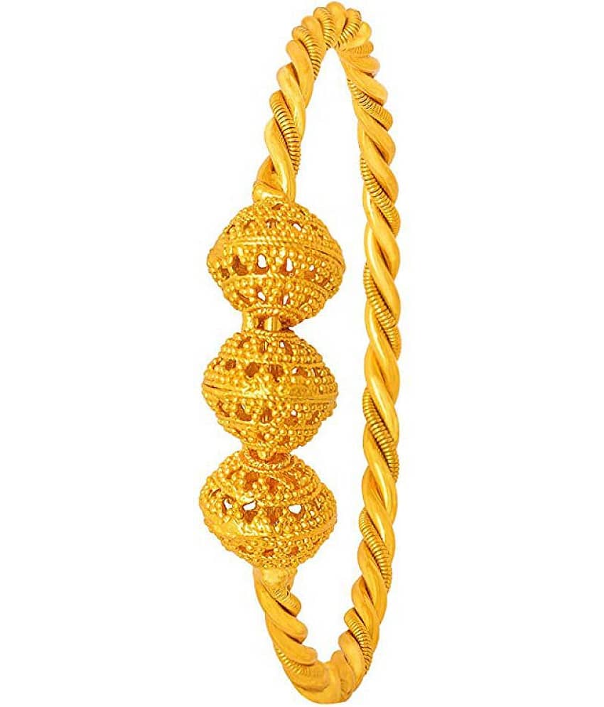 JFL - Jewellery For Less Gold Kada ( Pack of 1 ) - Bangles & Bracelets | Buy online on ZillyBuy
