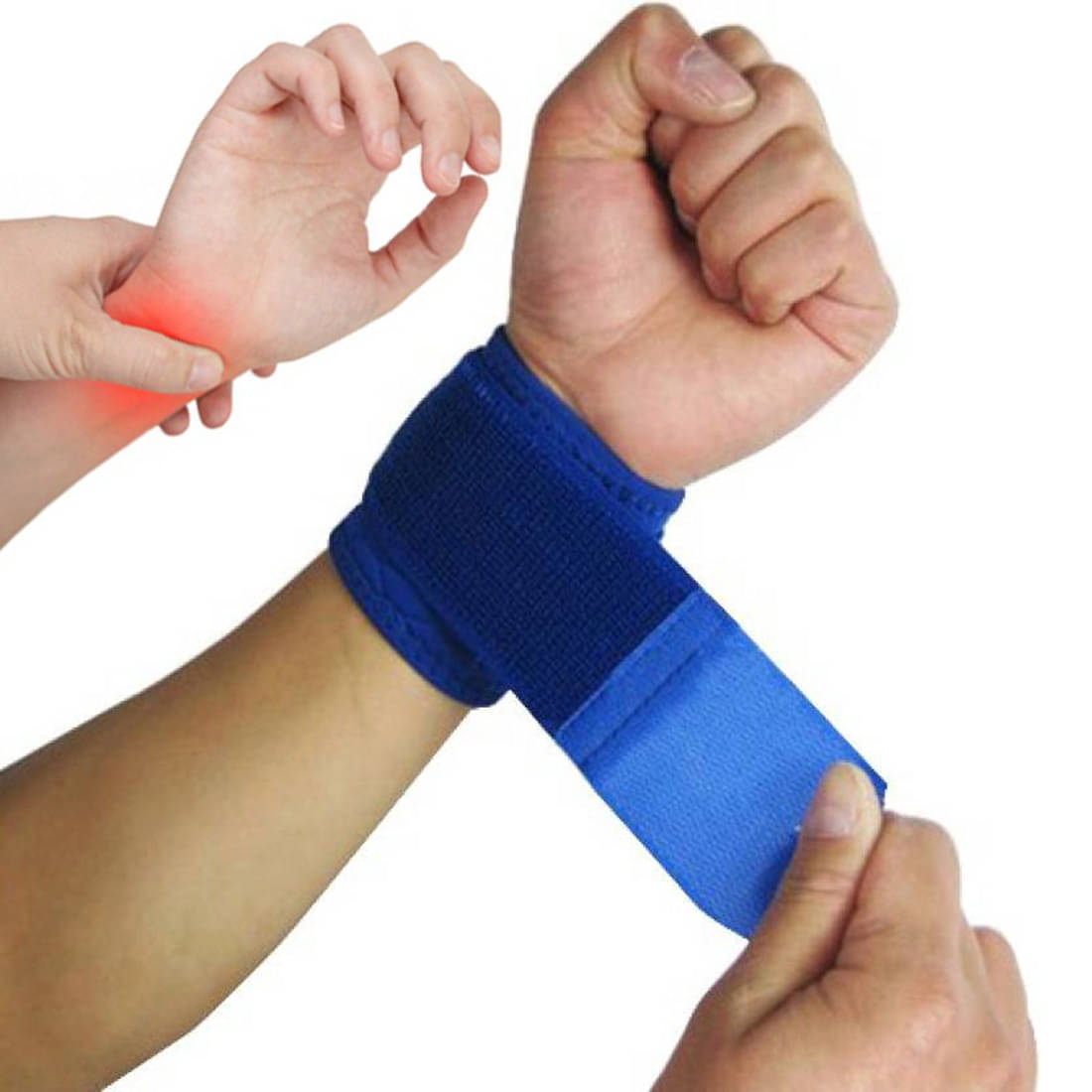 JMALL 2 X Wrist Support Guard Brace Wrist Support Regular JMALL 2 X Wrist Support Guard Brace Wrist Support Regular