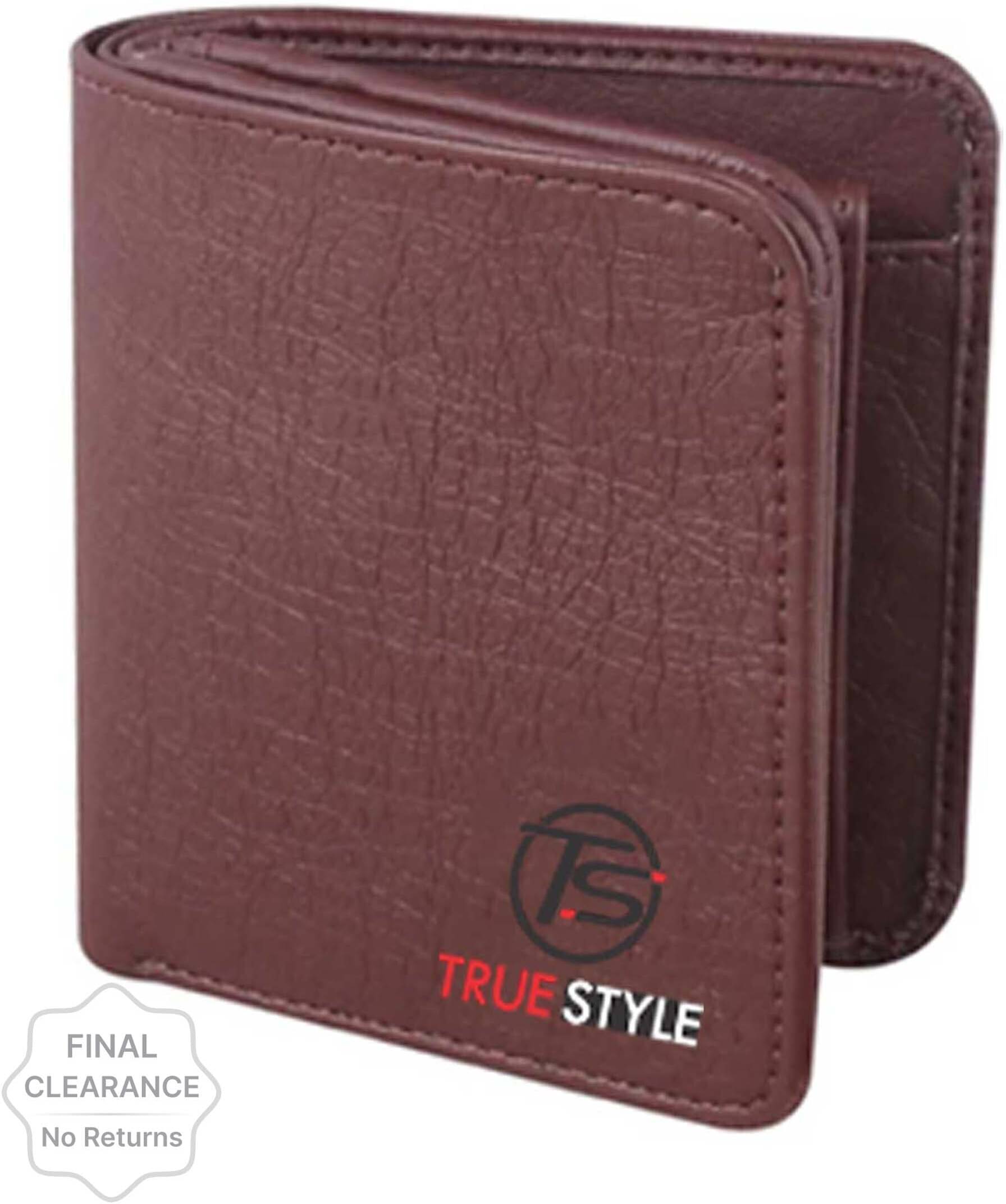     			JND Brown 100% Leather Men's Regular Wallet ( Pack of 1 )