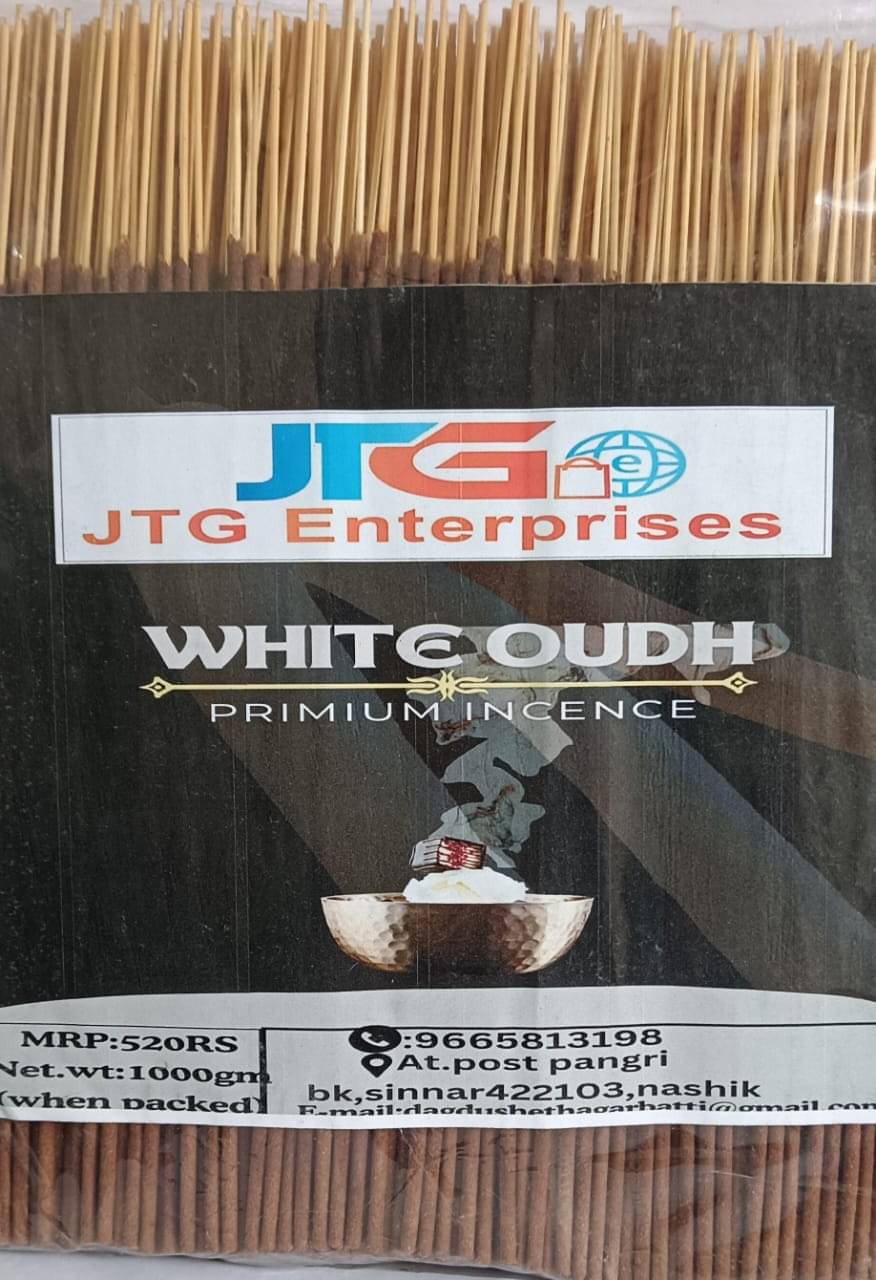 JTG enterprises Incense Stick Oudh 1 Kg ( Pack of 1 ) JTG enterprises Incense Stick Oudh 1 Kg ( Pack of 1 )