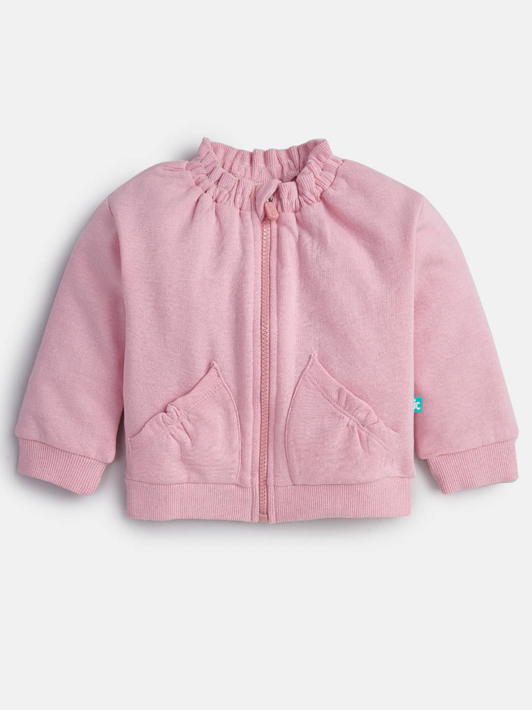 Juscubs Pack of 1 Baby Girls 100% Cotton Light Weight Jacket ( Pink ) Juscubs Pack of 1 Baby Girls 100% Cotton Light Weight Jacket ( Pink )