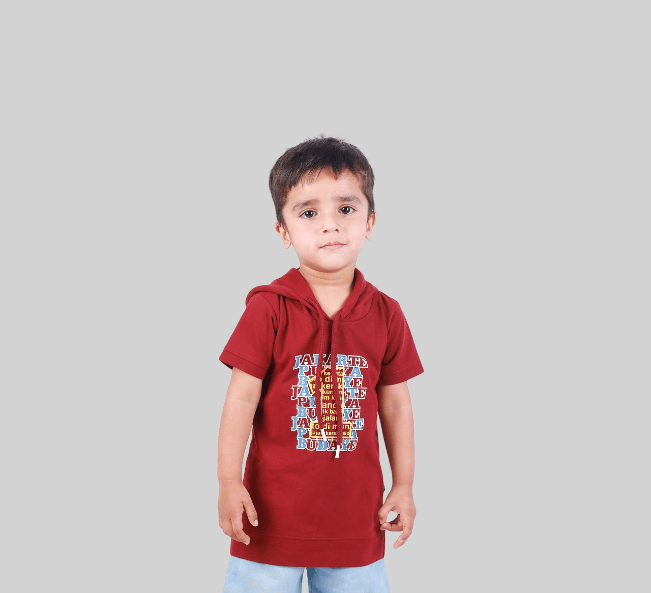    			Kidzee Kingdom Pack of 1 Boys Cotton T-Shirt ( Red )