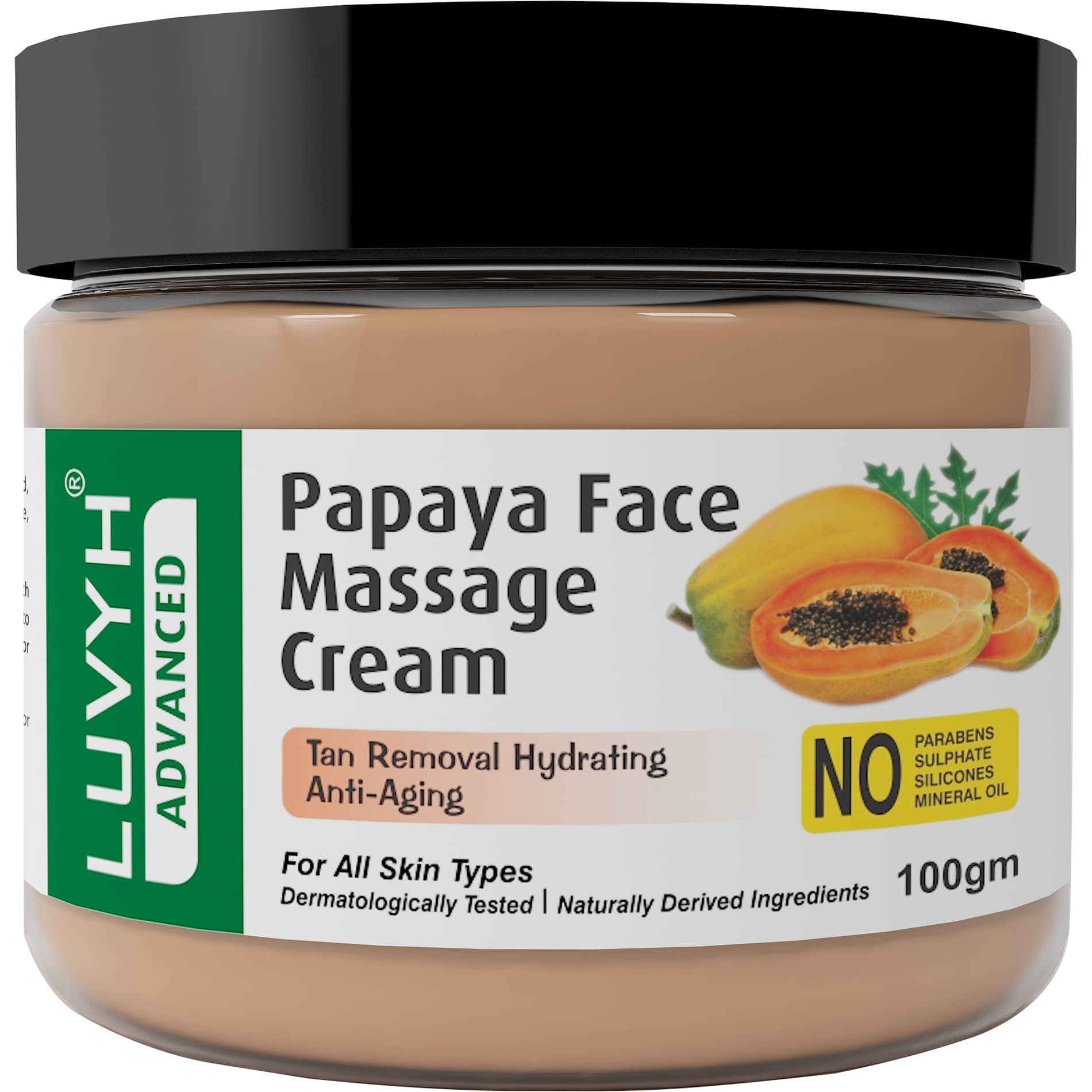 Luvyh Day Cream All Skin Type Fruit ( 100 gm gm )