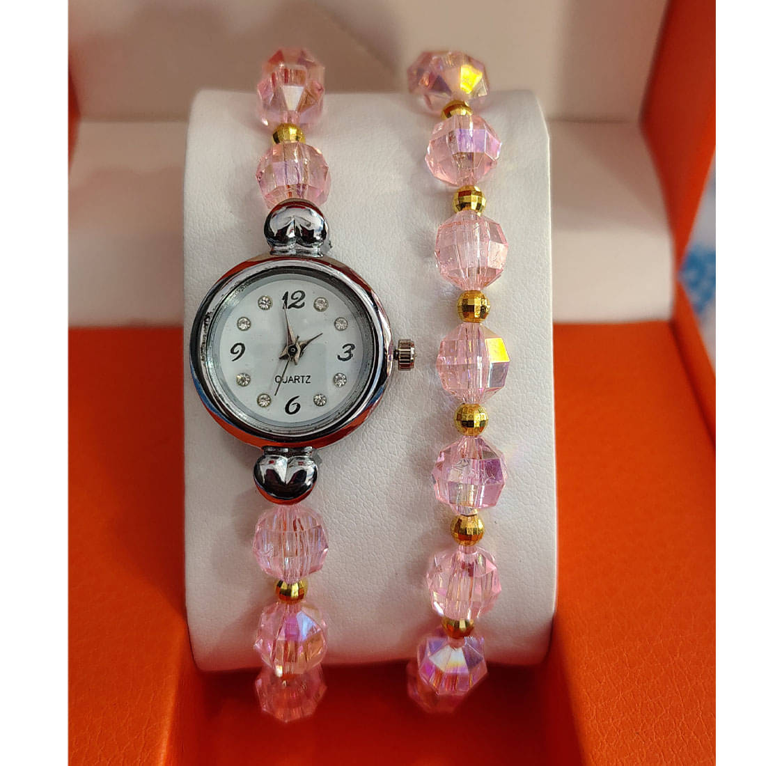     			MARKRIN Silver Plastic Analog Womens Watch