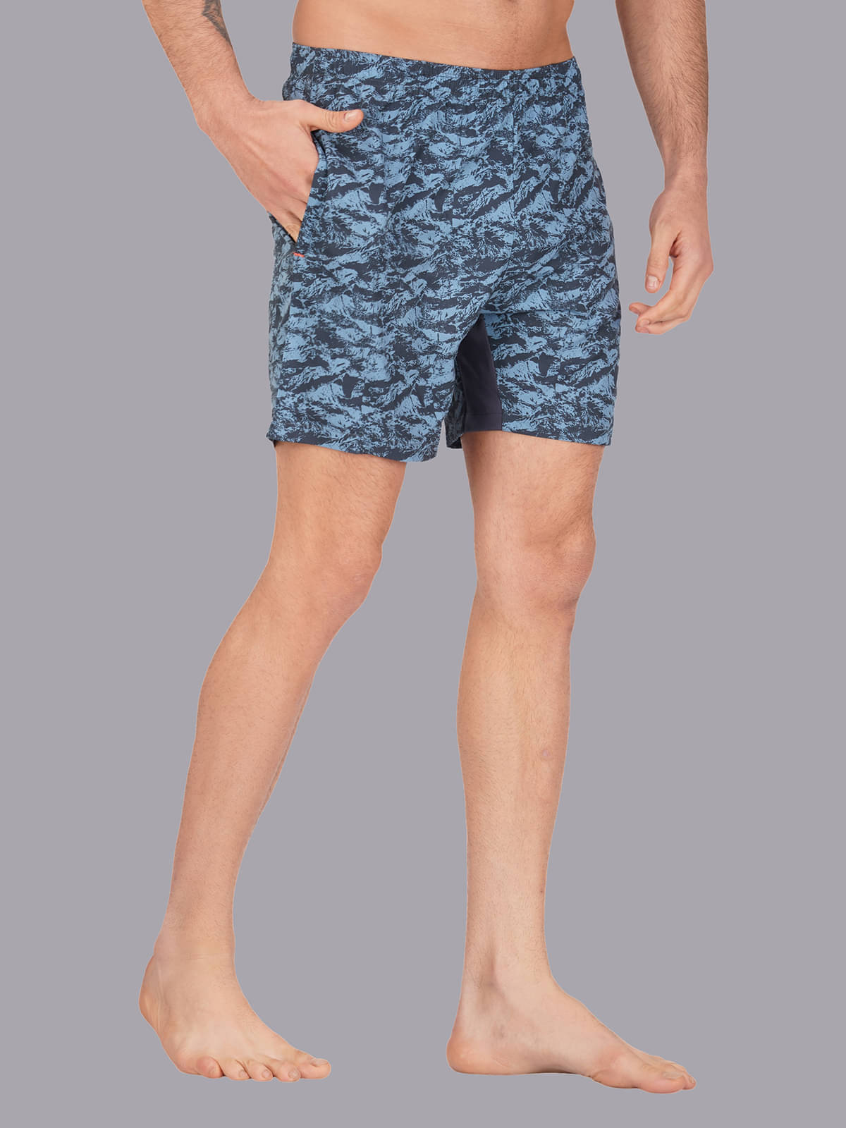     			NEVER LOSE Sky Blue Polyester Men's Swimming Shorts ( Pack of 1 )