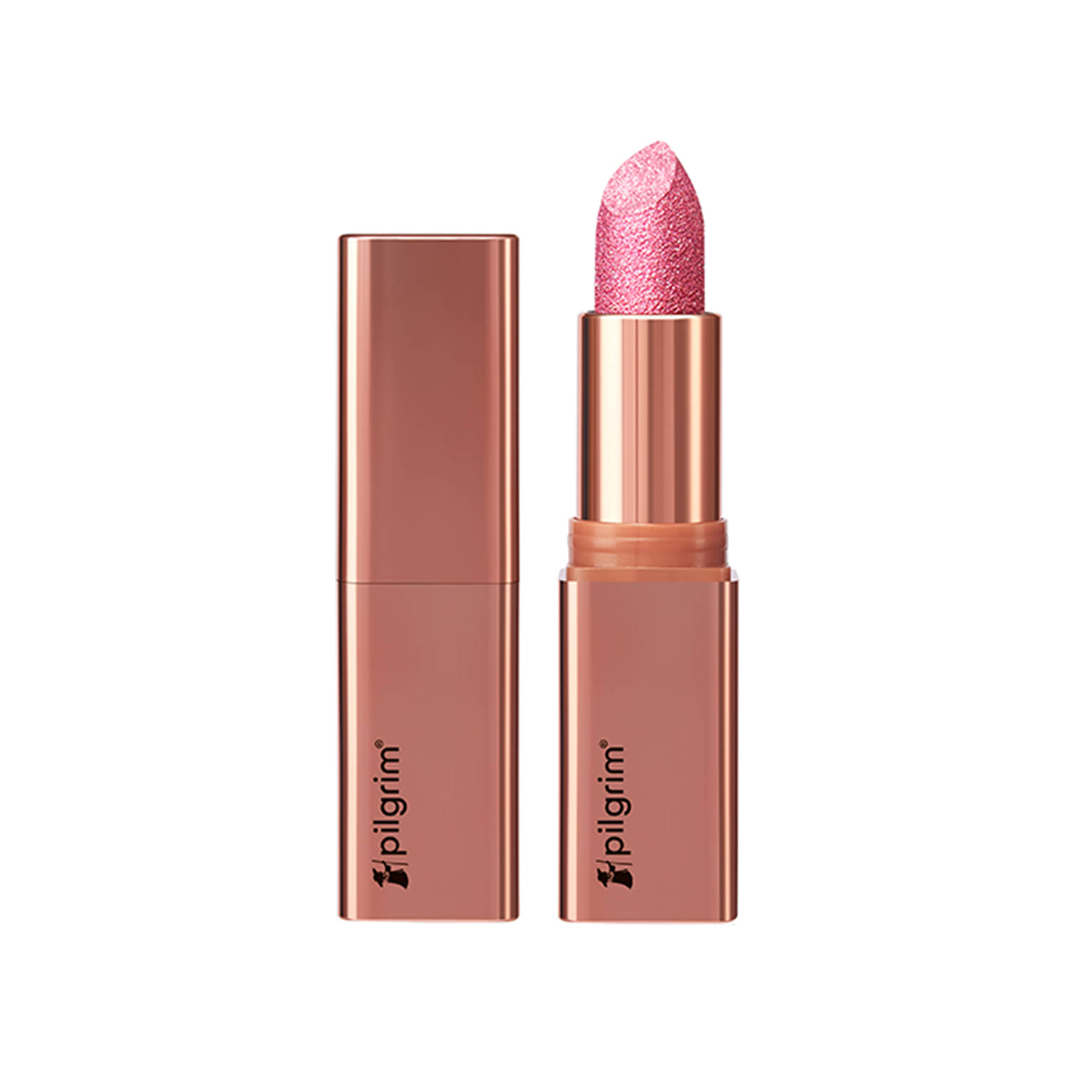     			Pilgrim Pilgrim Glitter Lipstick Chic Haseena-06 Make Up,For All Skin Type,4.2G (pack Of 1)