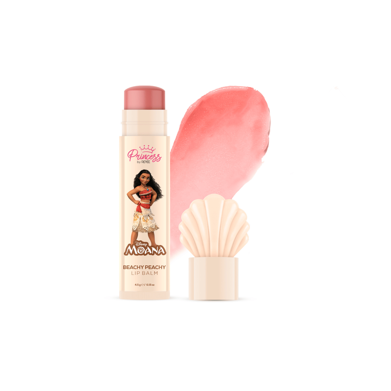     			Princess by RENEE Disney Moana Beachy Peachy Lip Balm, Soft Tint, 4.5g