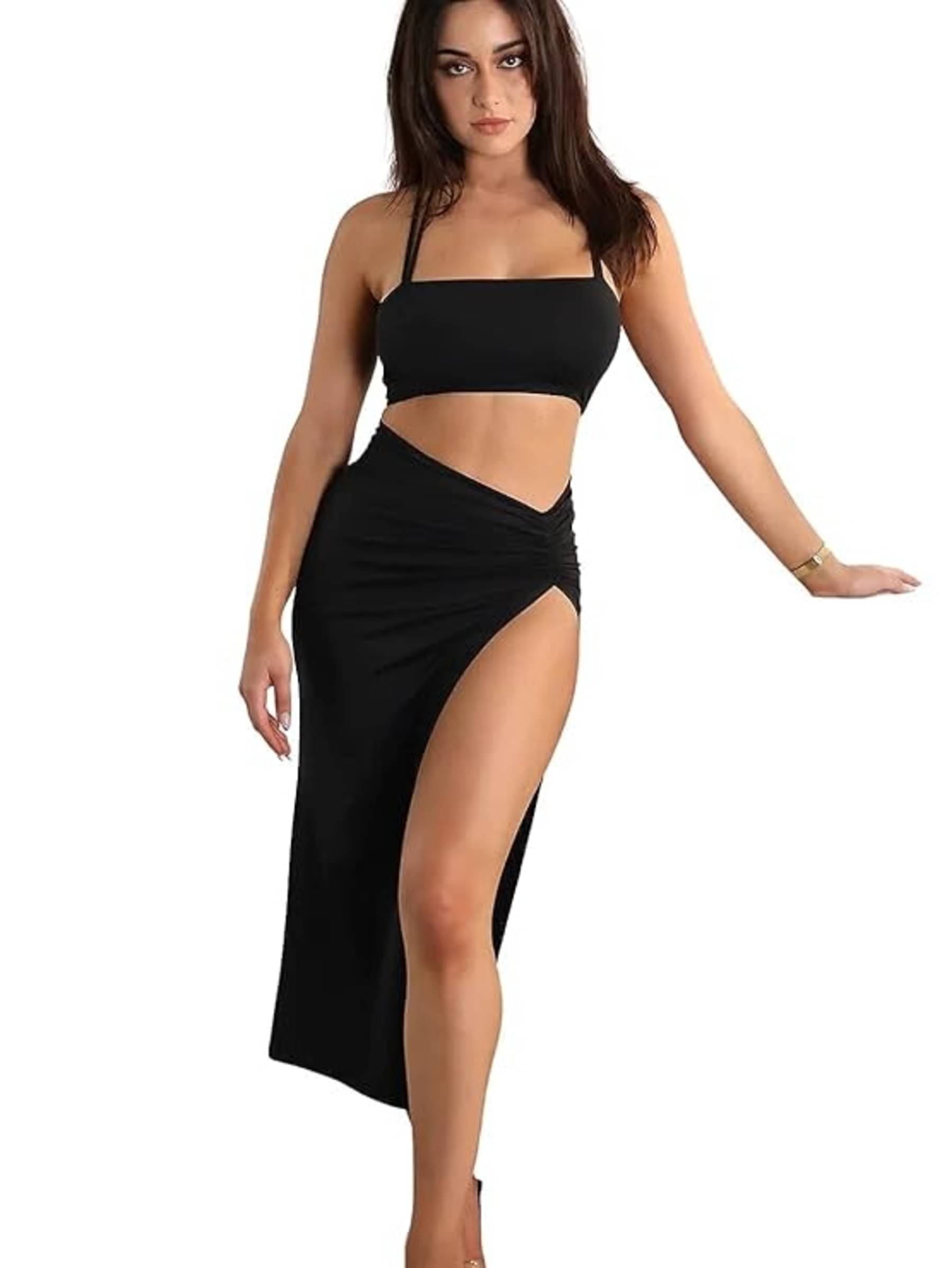 Shine n Show Women Cotton Blend Striped Bodycon Dress ( Multicolor ) Shine n Show Women Cotton Blend Striped Bodycon Dress ( Multicolor )