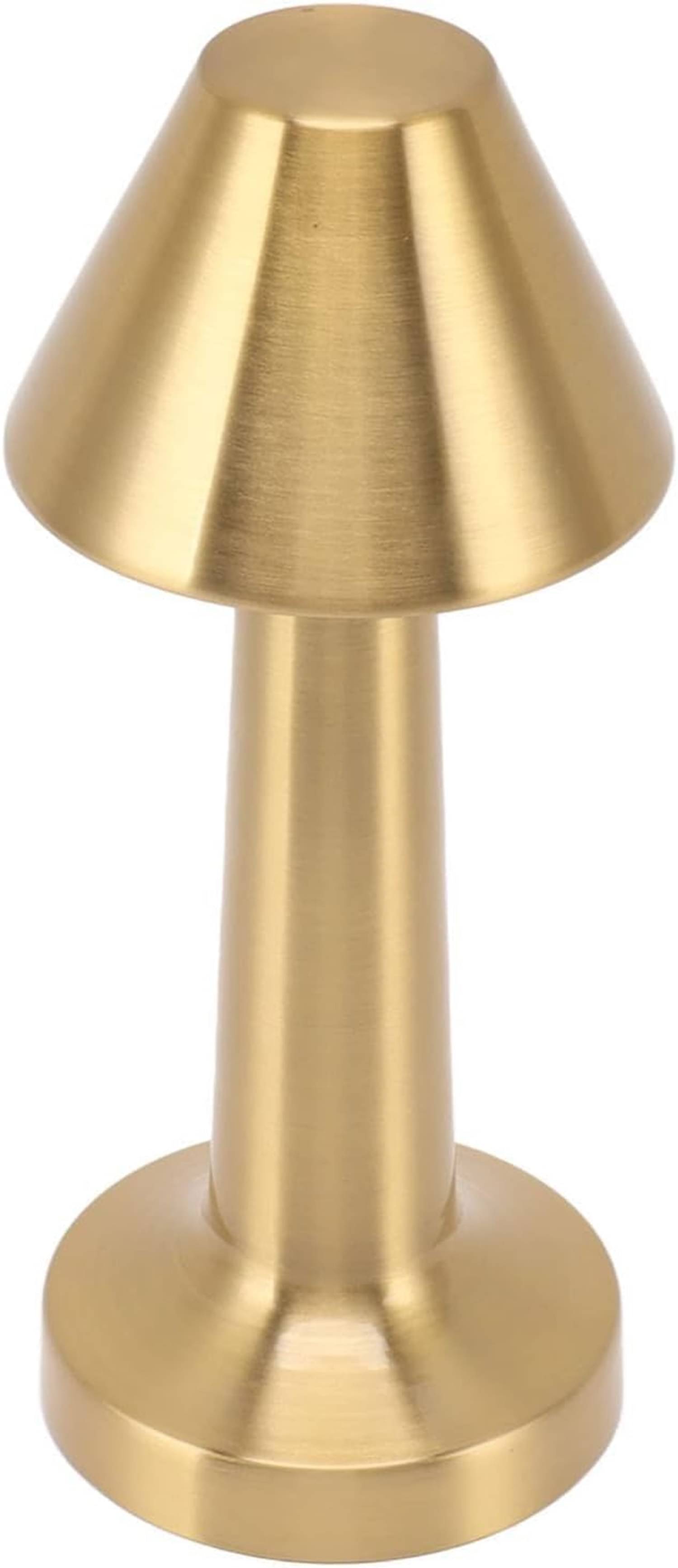     			Shopeleven Gold Table Lamp ( Pack of 1 )