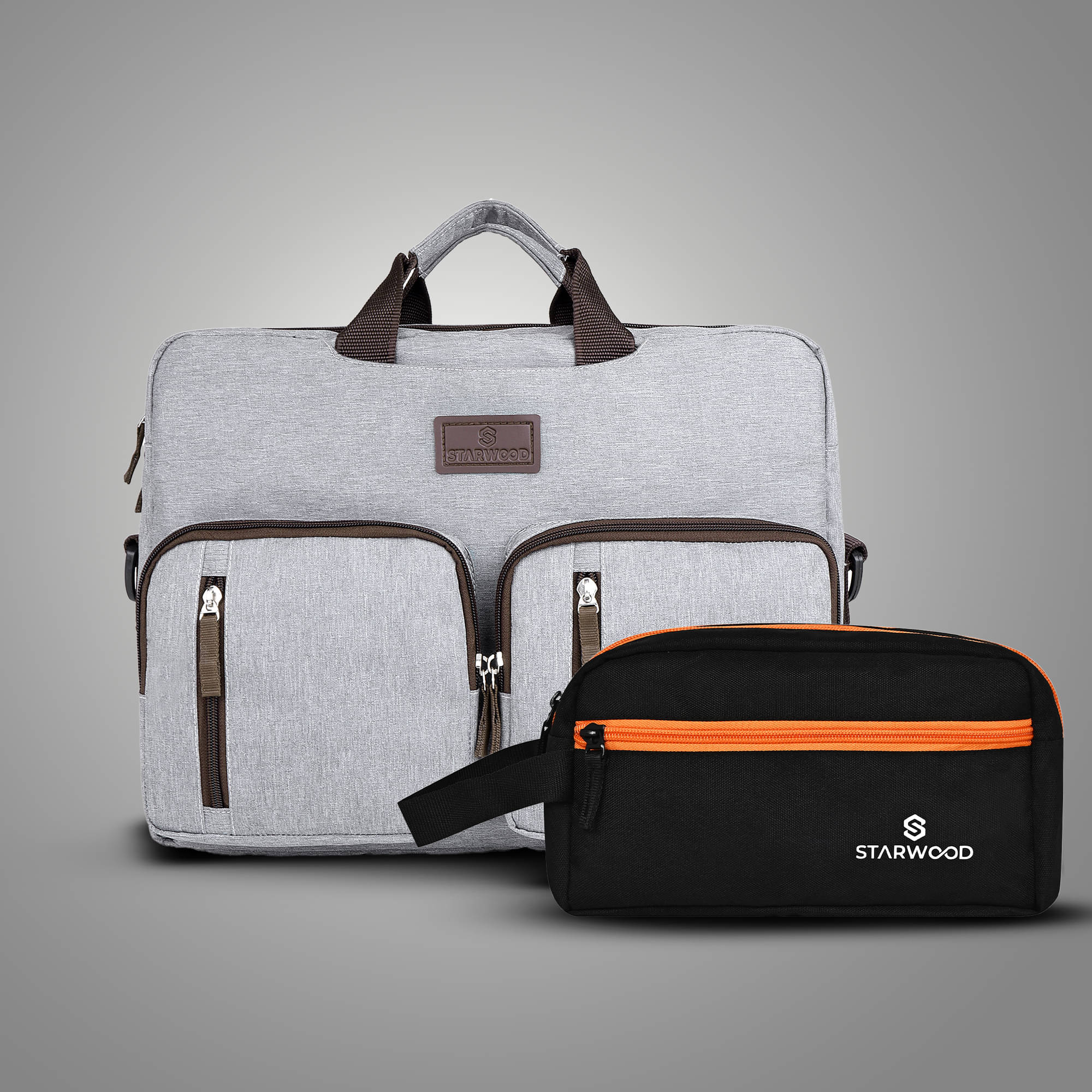     			Starwood 30 Ltrs Grey Laptop Bags