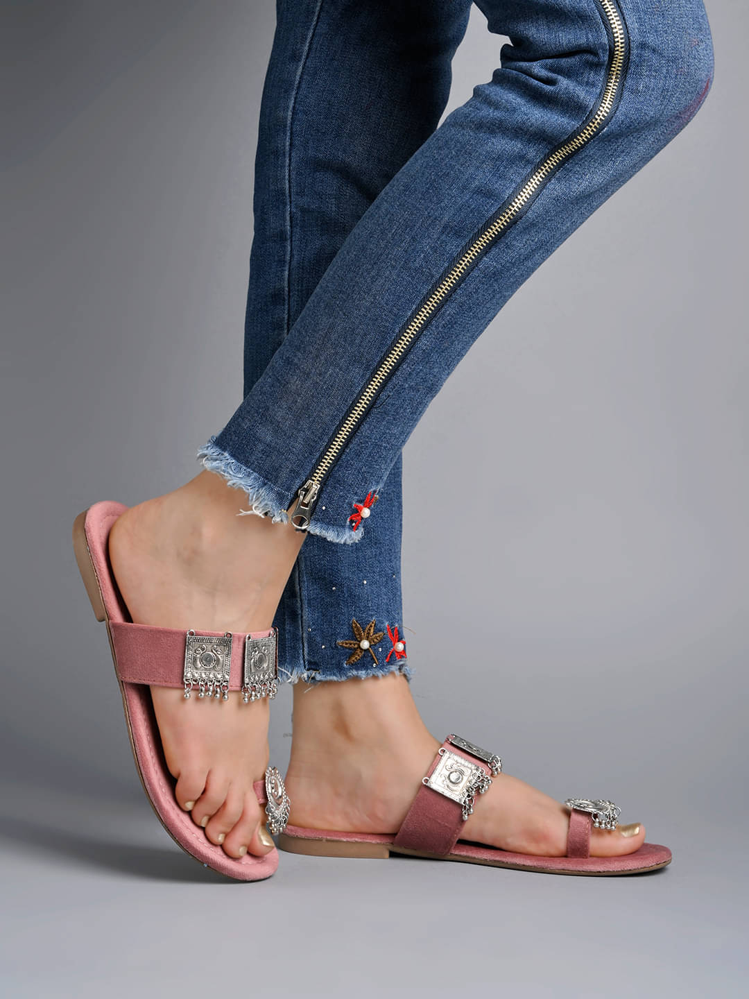 Stylestry Pink Women's Flats     			Stylestry Pink Women's Flats