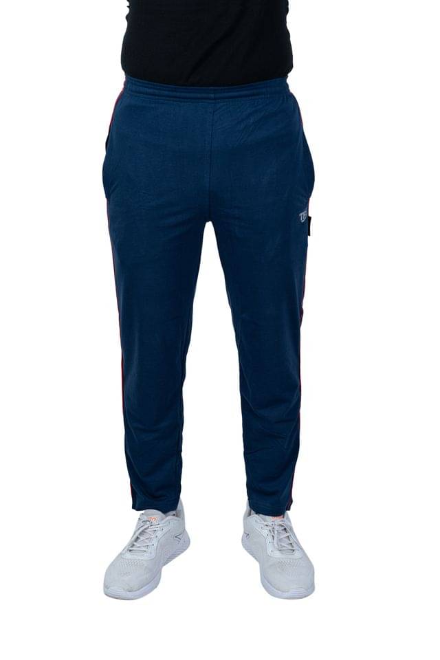 TF Blue Cotton Blend Men's Sports Trackpants ( Pack of 1 )     			TF Blue Cotton Blend Men's Sports Trackpants ( Pack of 1 )