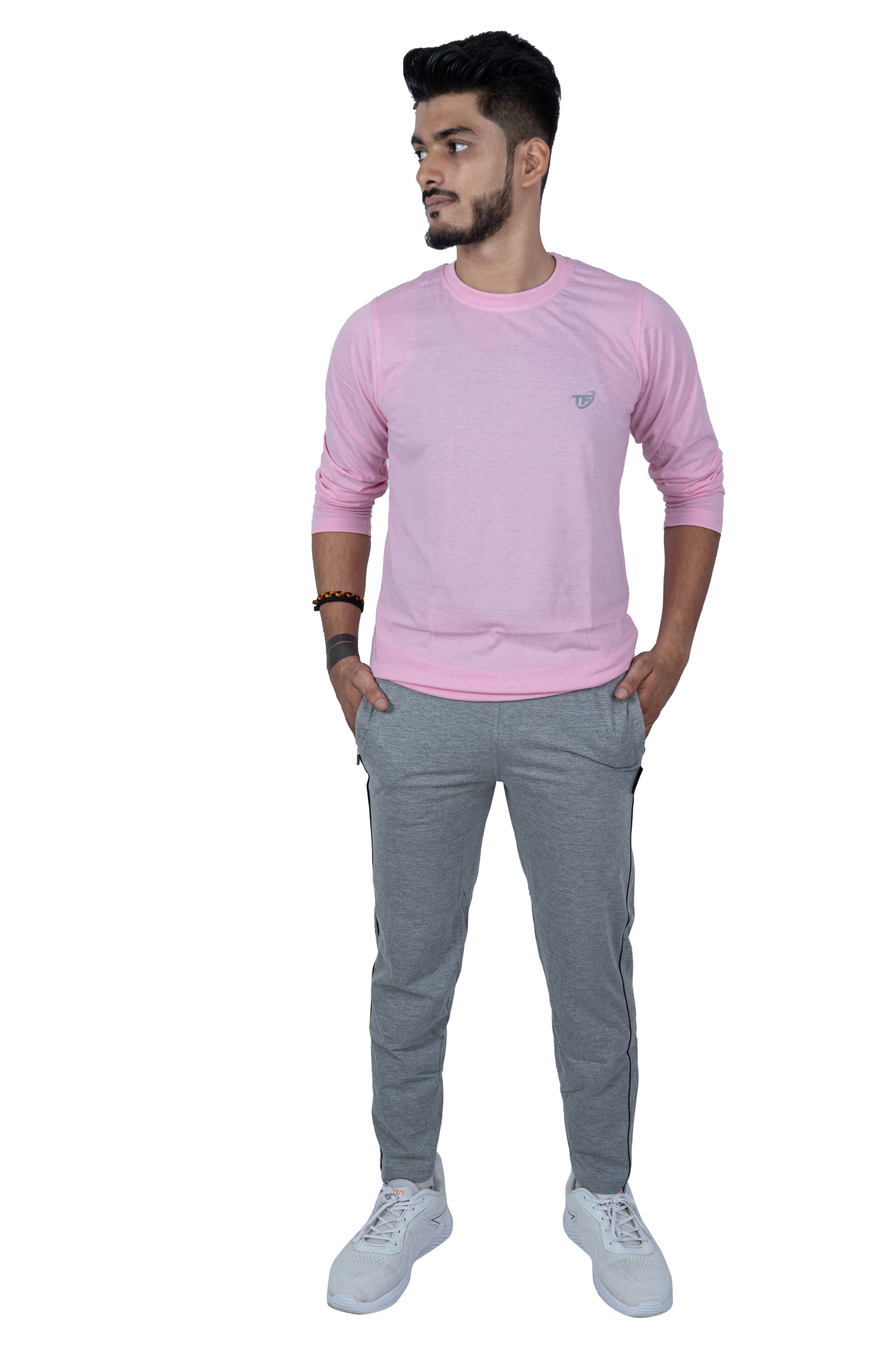     			TF Grey Cotton Blend Men's Sports Trackpants ( Pack of 1 )