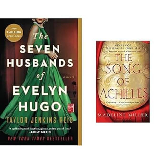     			The Seven Husbands of Evelyn Hugo: A Novel + The Song of Achilles (Set of 2 books)