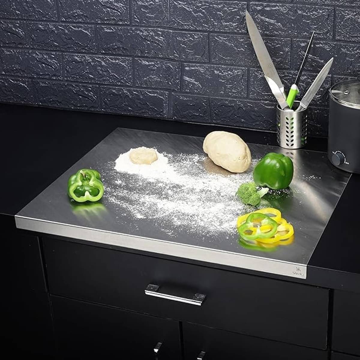     			analog kichenware Steel Chopping Board 1 Pcs