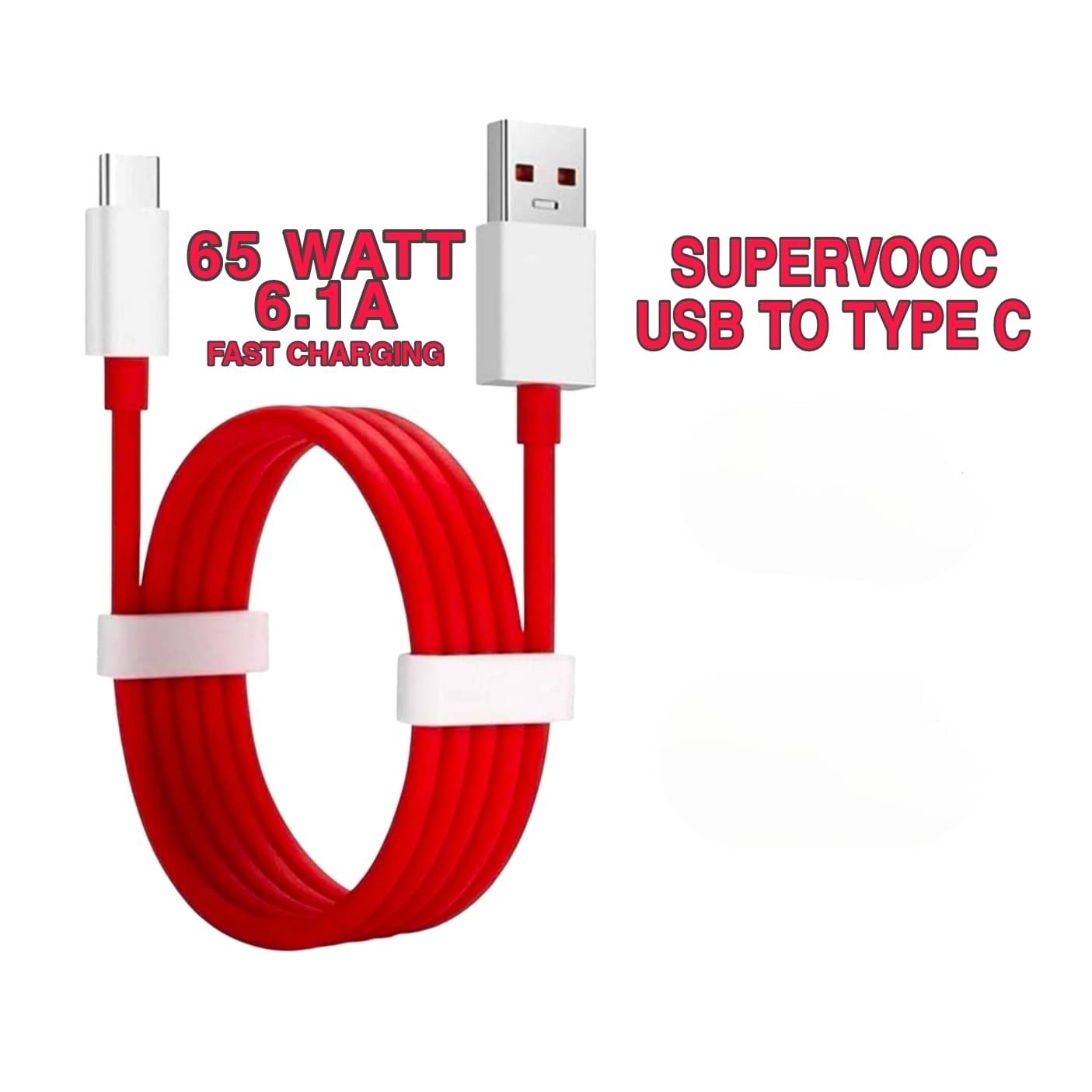     			evertronix Red 5 A Type C Cable 1 Meter