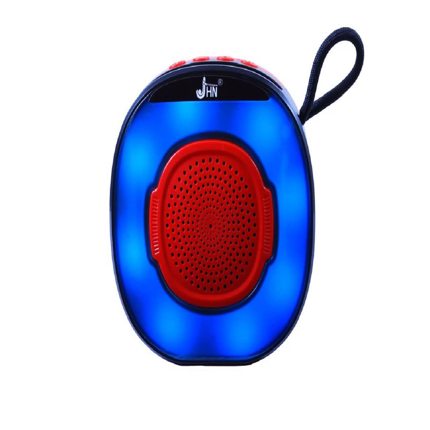 jhn JHN 812 10 W Bluetooth Speaker Bluetooth V 5.1 with USB,SD card Slot Playback Time 4 hrs Blue jhn JHN 812 10 W Bluetooth Speaker Bluetooth V 5.1 with USB,SD card Slot Playback Time 4 hrs Blue
