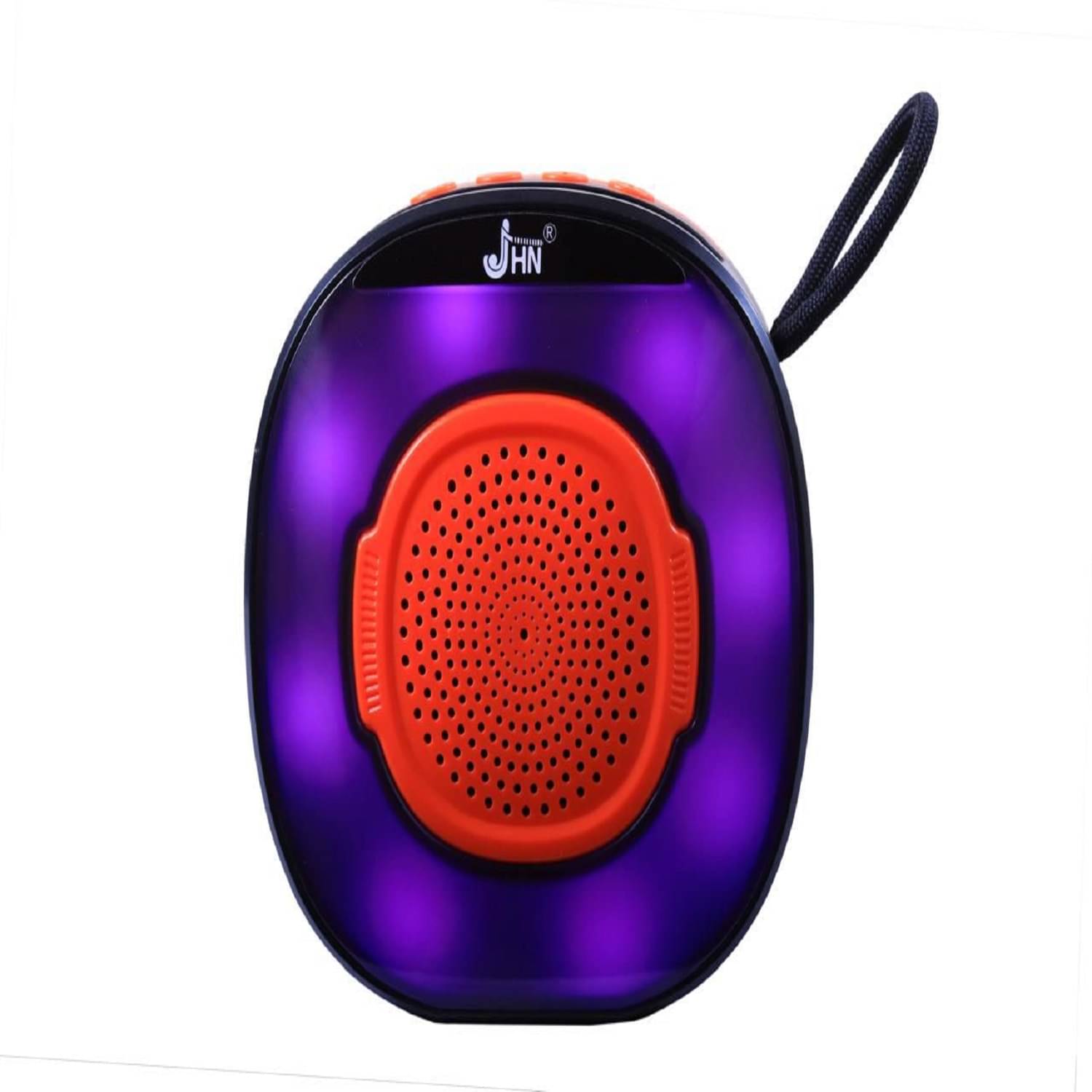    			jhn JHN 812 5 W Bluetooth Speaker Bluetooth V 5.1 with USB,SD card Slot Playback Time 4 hrs Orange