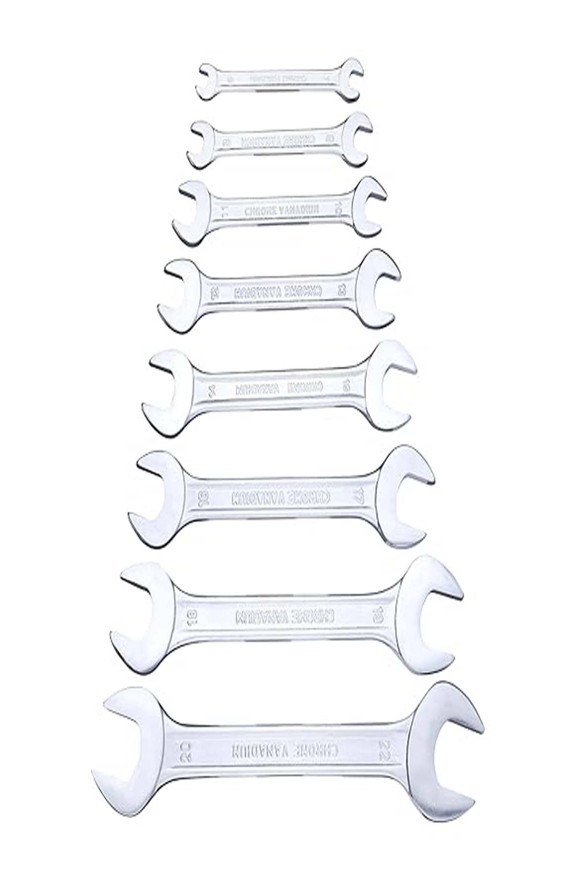 windexa Adjustable Wrench Set of 8 Pc windexa Adjustable Wrench Set of 8 Pc