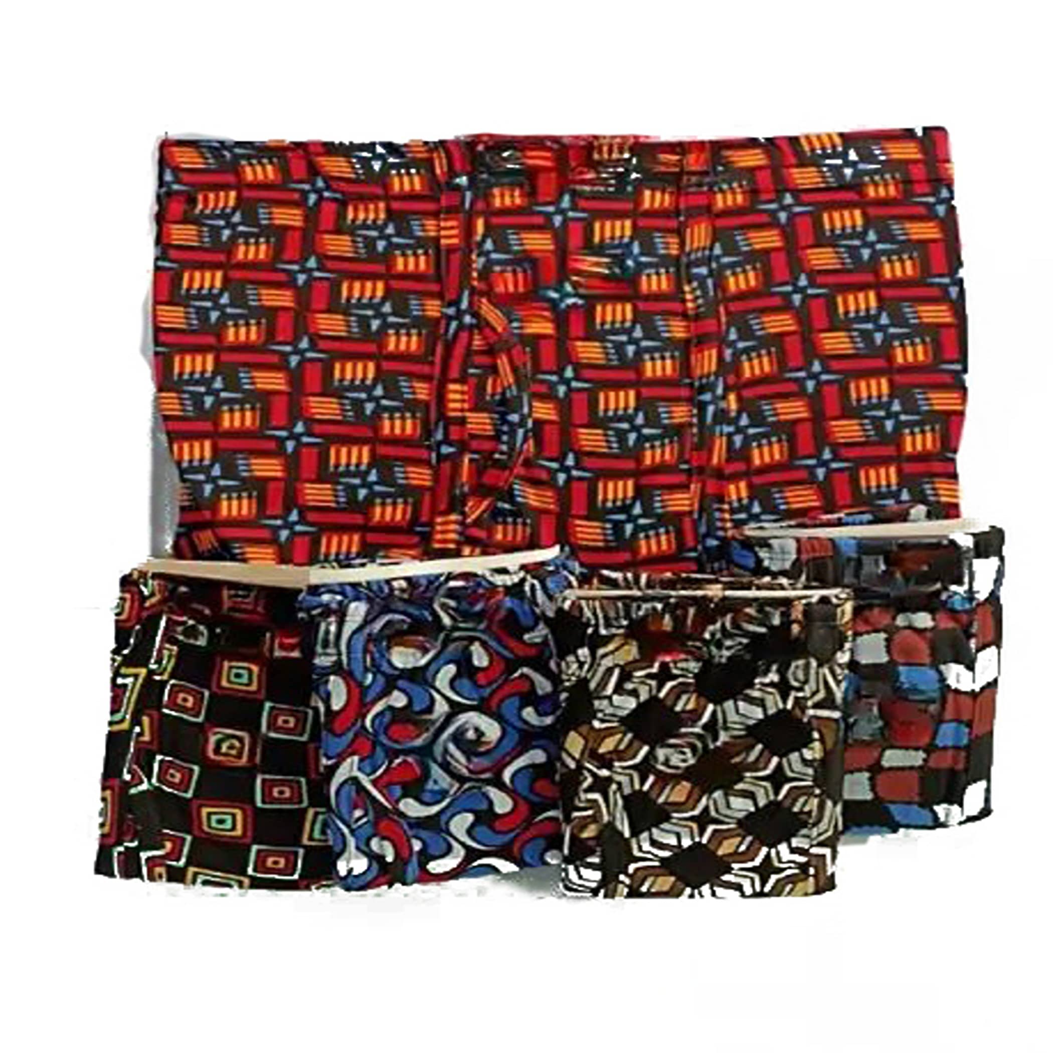 Cavenders Pack of 5 Nylon Trunks For Men's ( Multicolor )