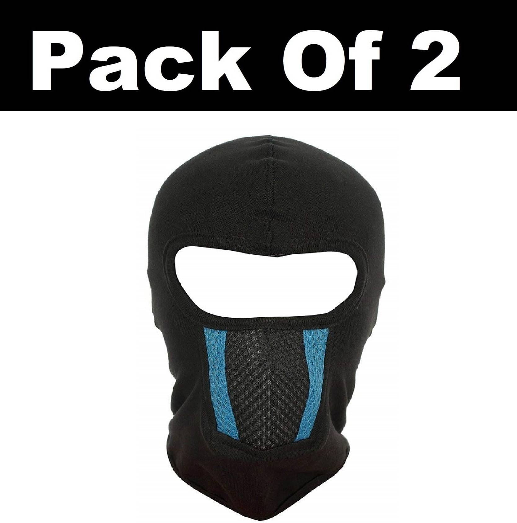    			Im unique Black Solid Cotton Face Cover
