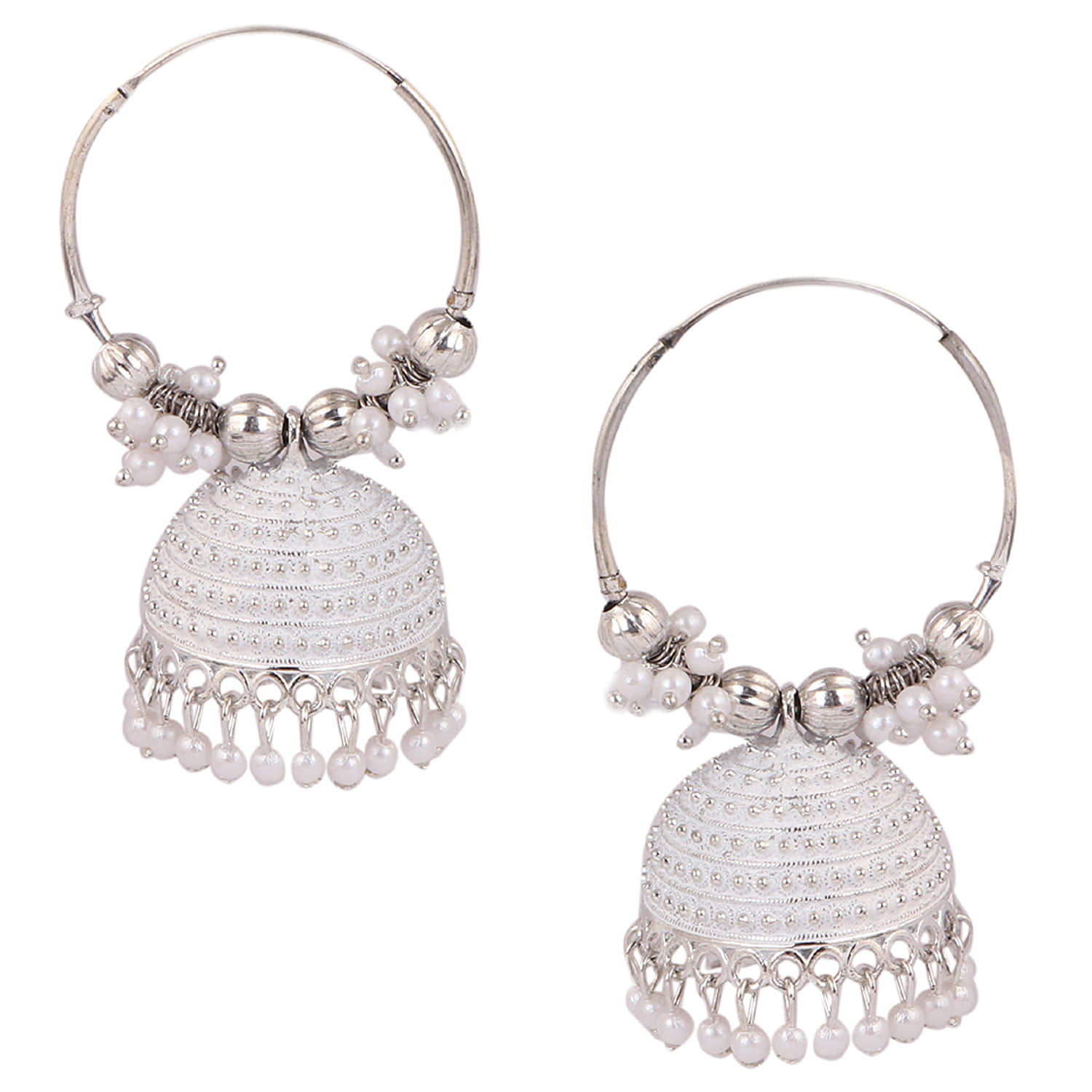 Keviv Blue Bali Earrings ( Pack of 1 ) - Earrings | Buy online on ZillyBuy