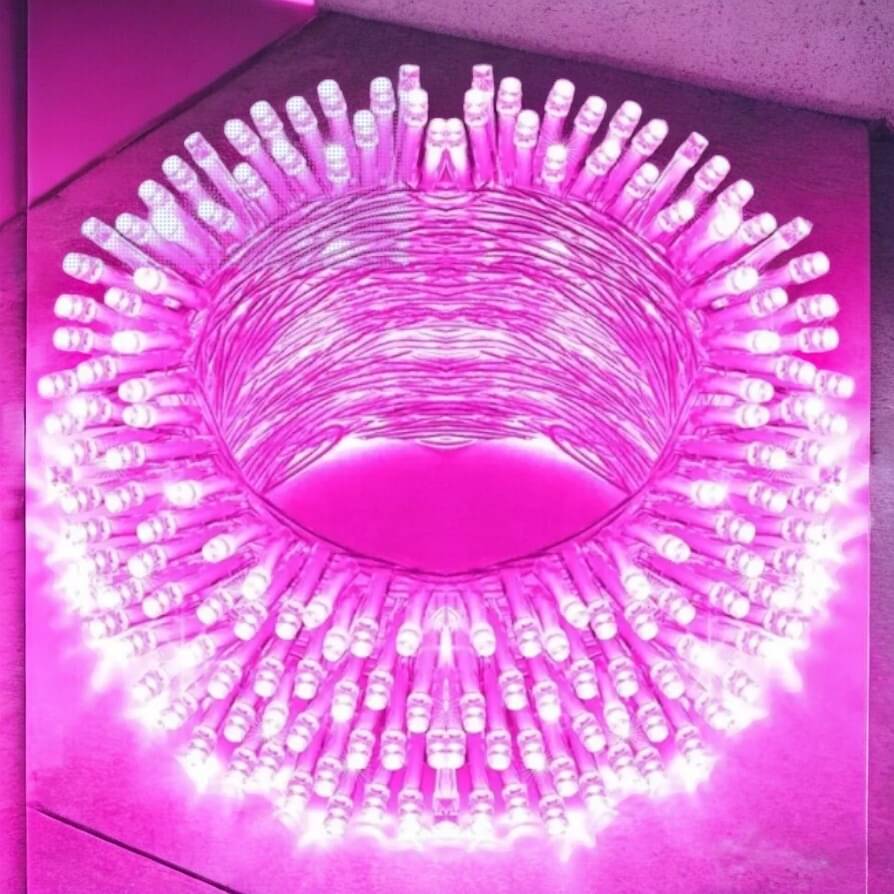     			ZESTRUM Pink 11 Mtr String Light ( Pack of 1 )