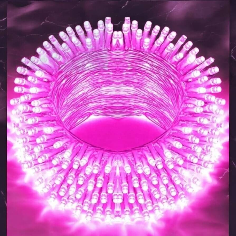     			ZESTRUM Pink 11 Mtr String Light ( Pack of 1 )