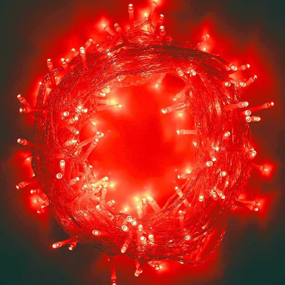     			ZESTRUM Red 11 Mtr String Light ( Pack of 1 )