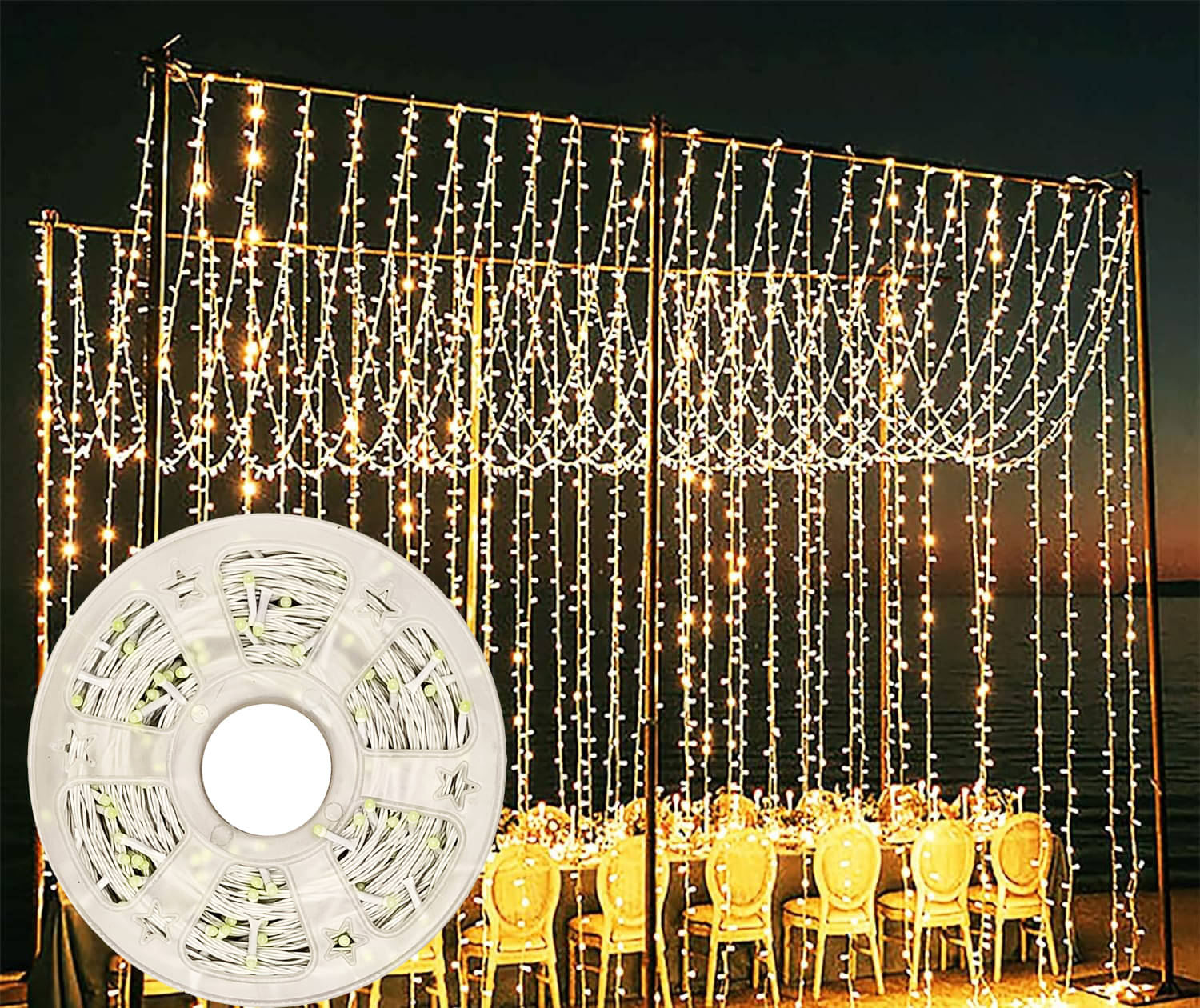     			ZESTRUM Yellow 33M String Light ( Pack of 1 )