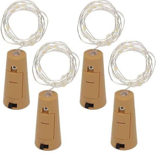     			ZESTRUM Yellow 3M Cork light ( Pack of 4 )