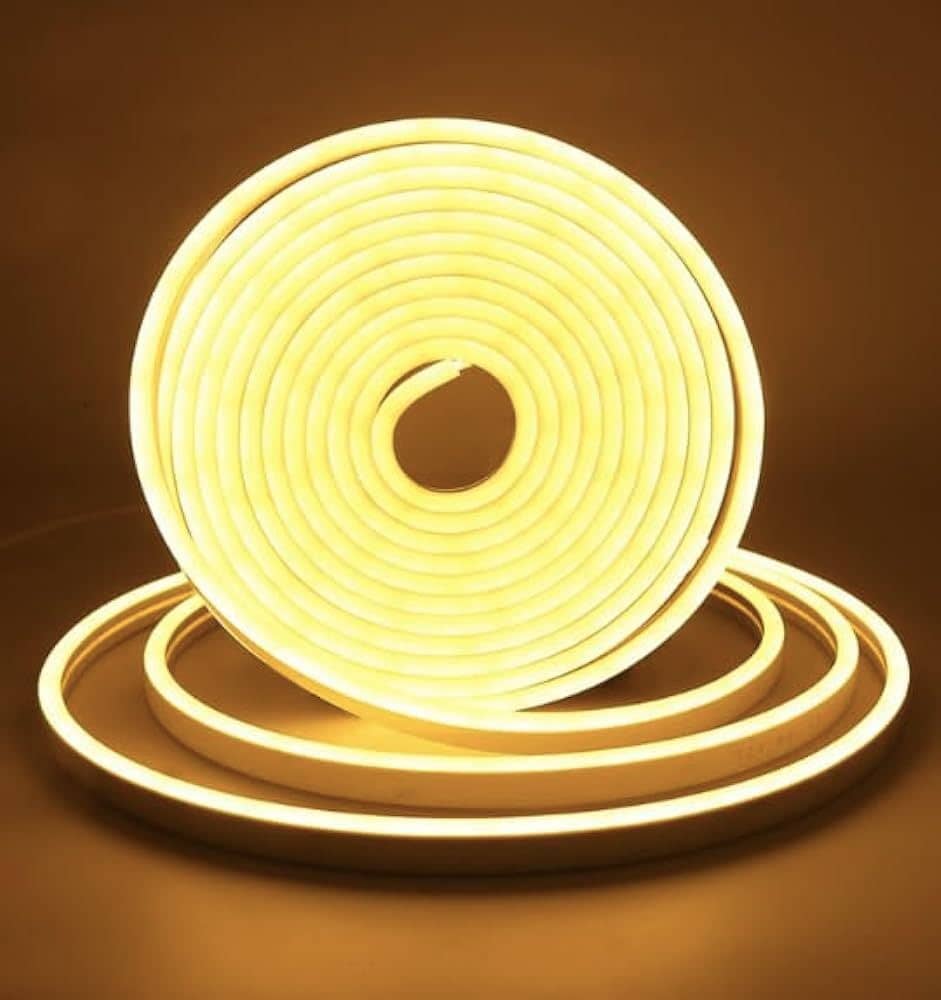 ZESTRUM Yellow 5M Neon Light ( Pack of 1 )