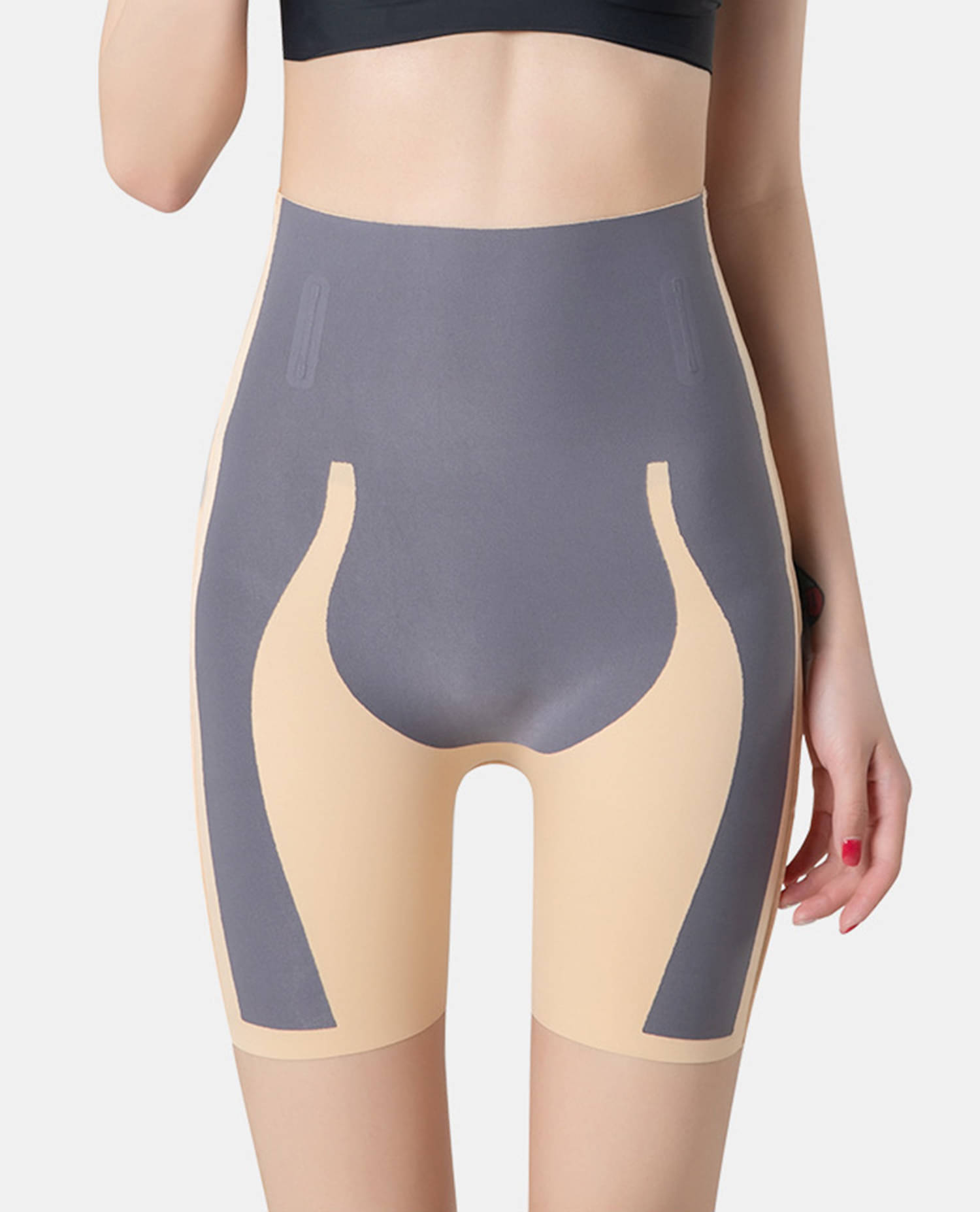     			3Mads Pack of 1 Cotton Women's Thigh Compressor ( Beige )